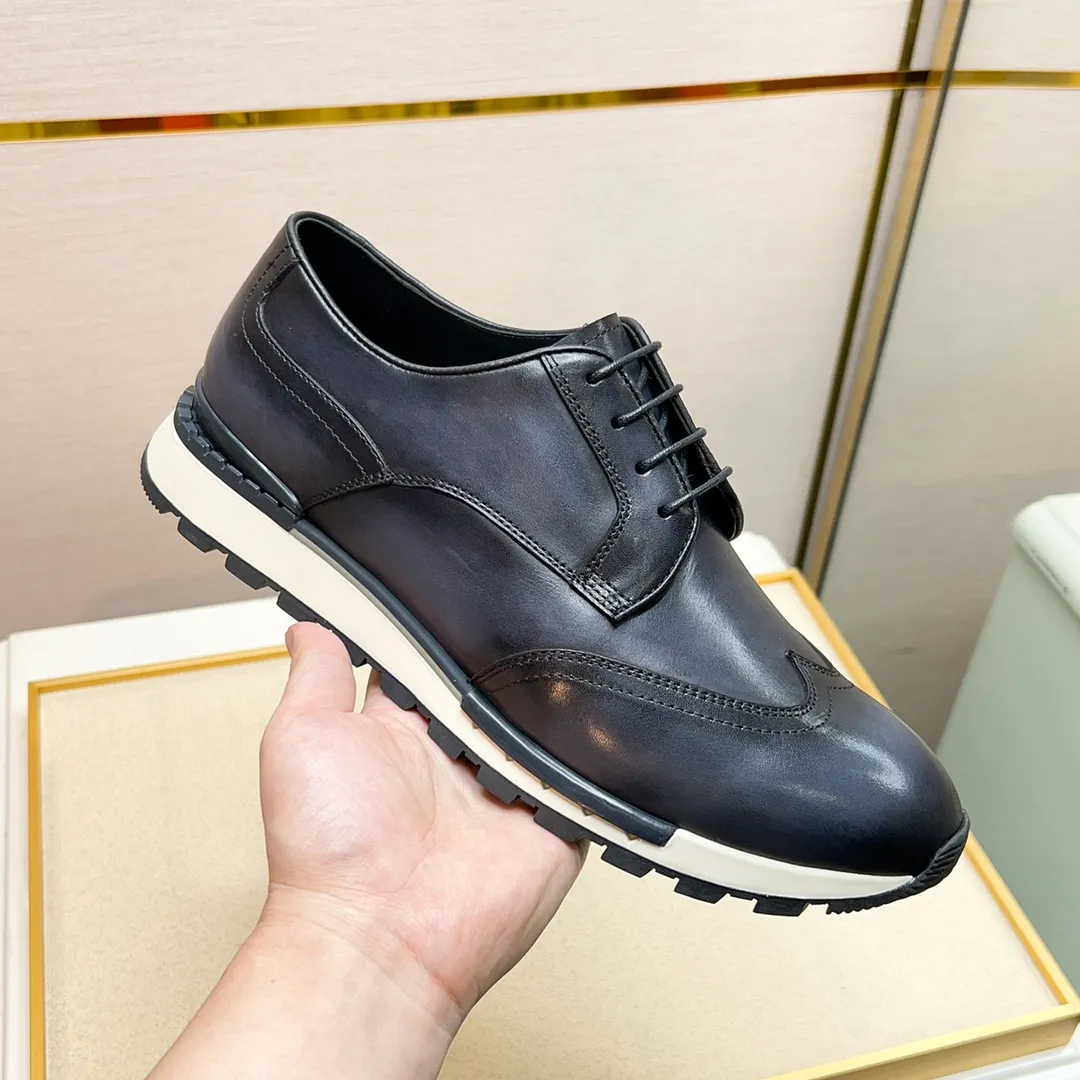 Berluti ブルーティ 黒 レースアップスニーカー - 画像 (3)