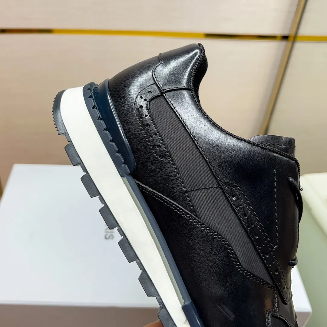 Berluti ブルーティ 黒 レザースニーカー - 画像 (8)