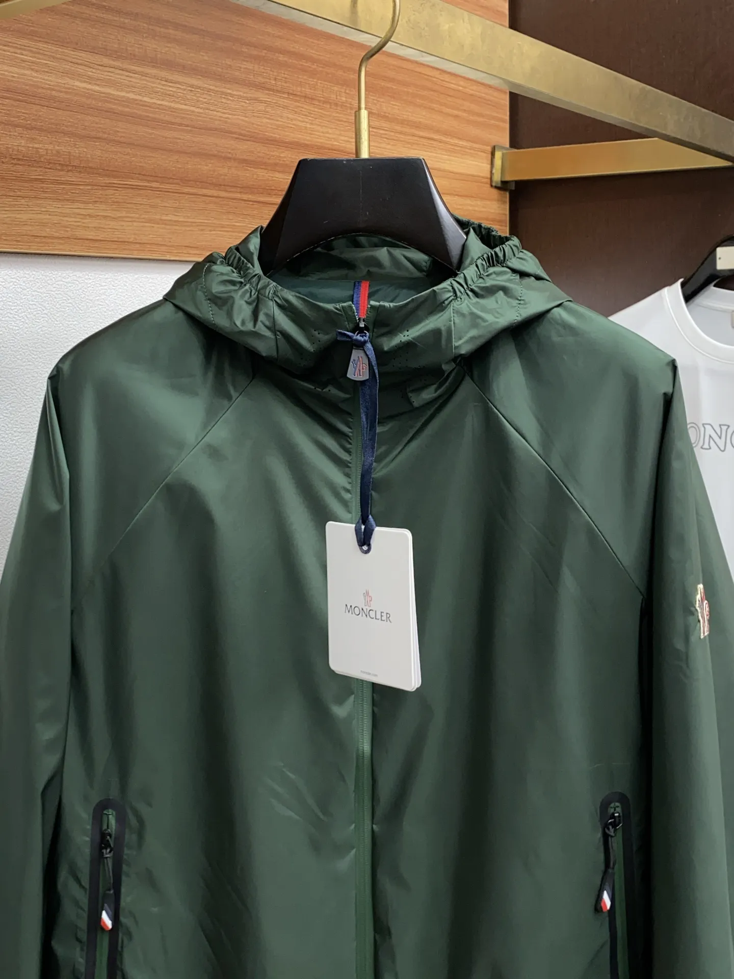 Moncler モン口2025FW緑色男性カジュアルジャケット - 画像 (3)