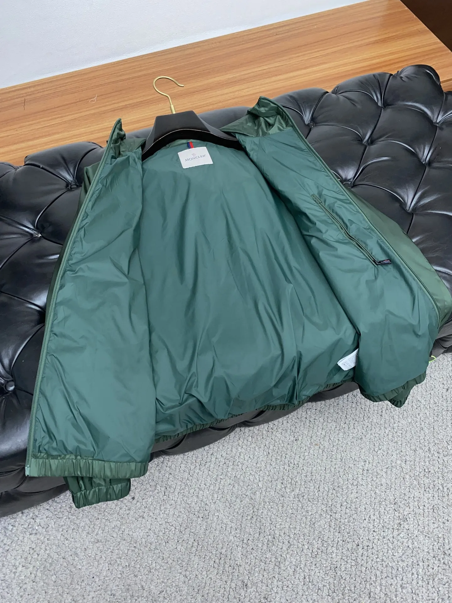 Moncler モン口2025FW緑色男性カジュアルジャケット - 画像 (9)