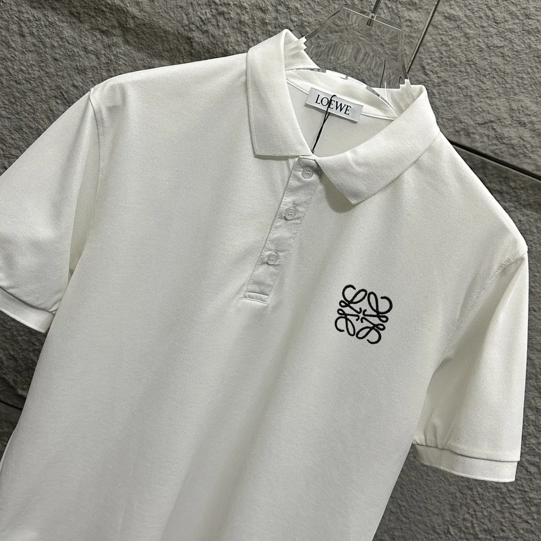Loewe ポロシャツ白2025春夏新作 - 画像 (5)