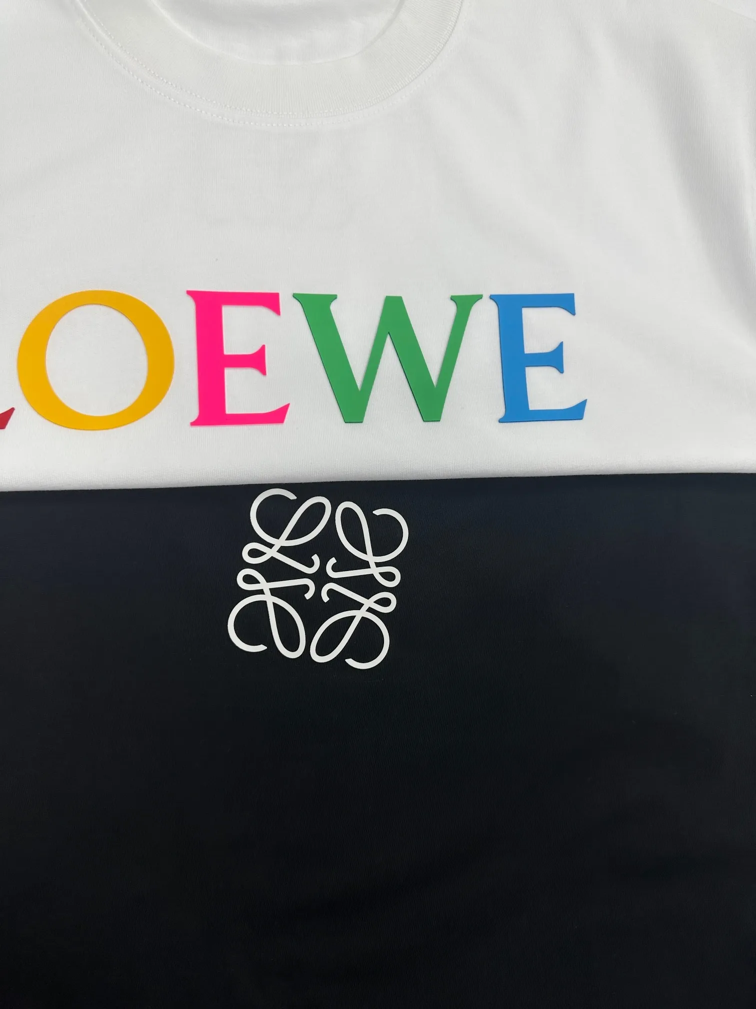 Loewe 2025春夏 白 Tシャツ - 画像 (8)
