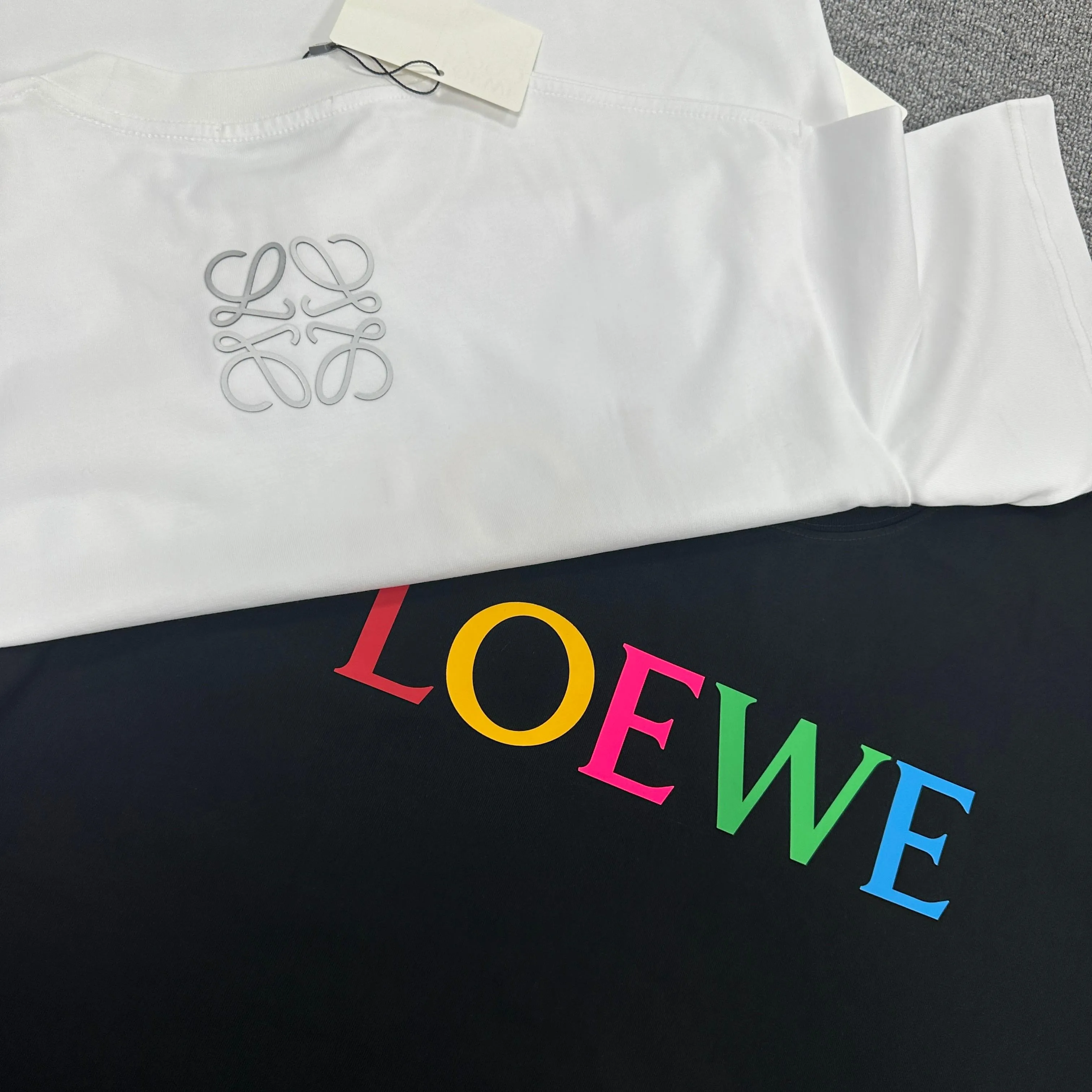 Loewe 2025春夏 白 Tシャツ - 画像 (9)