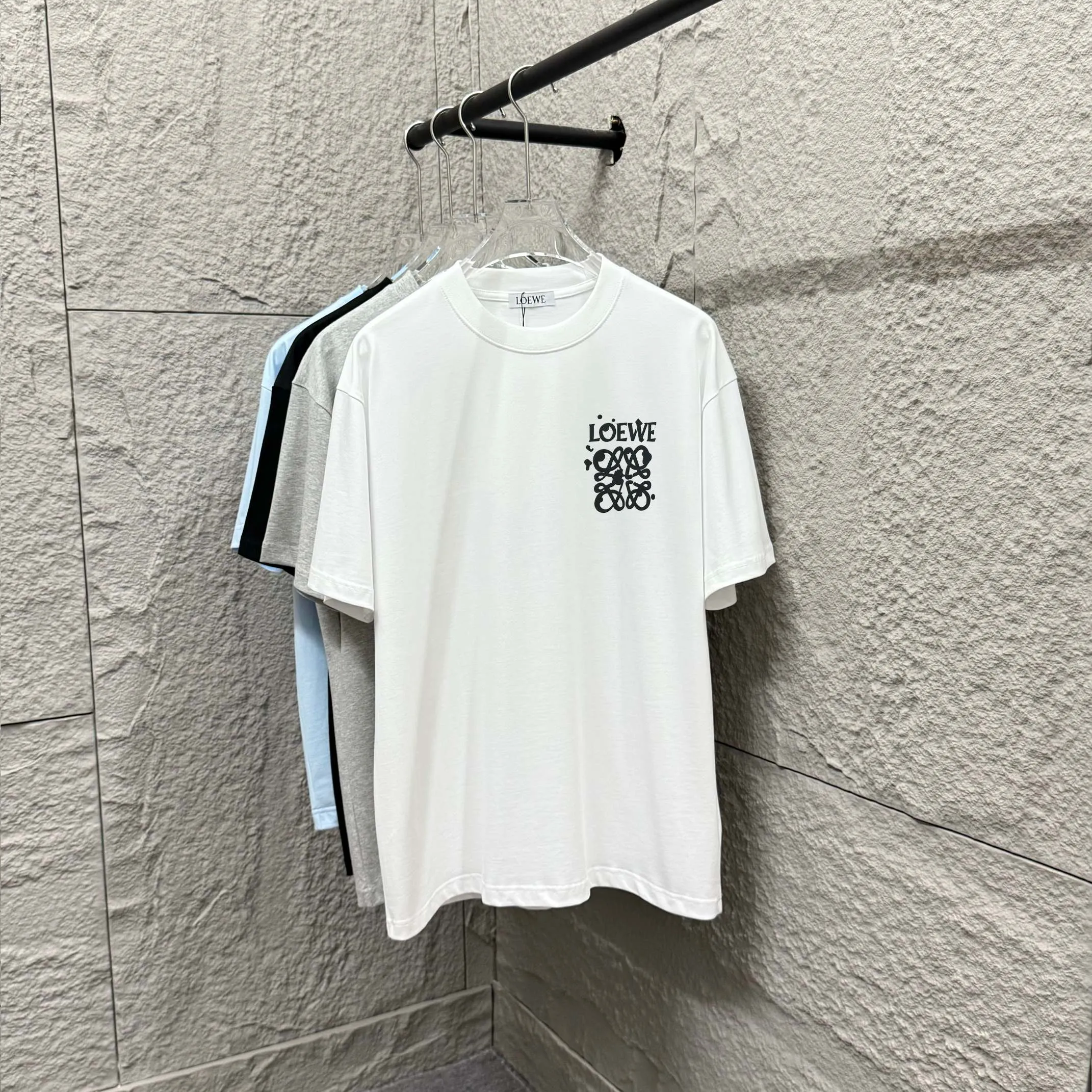 Loewe ロイ 白 クラシックロゴTシャツ