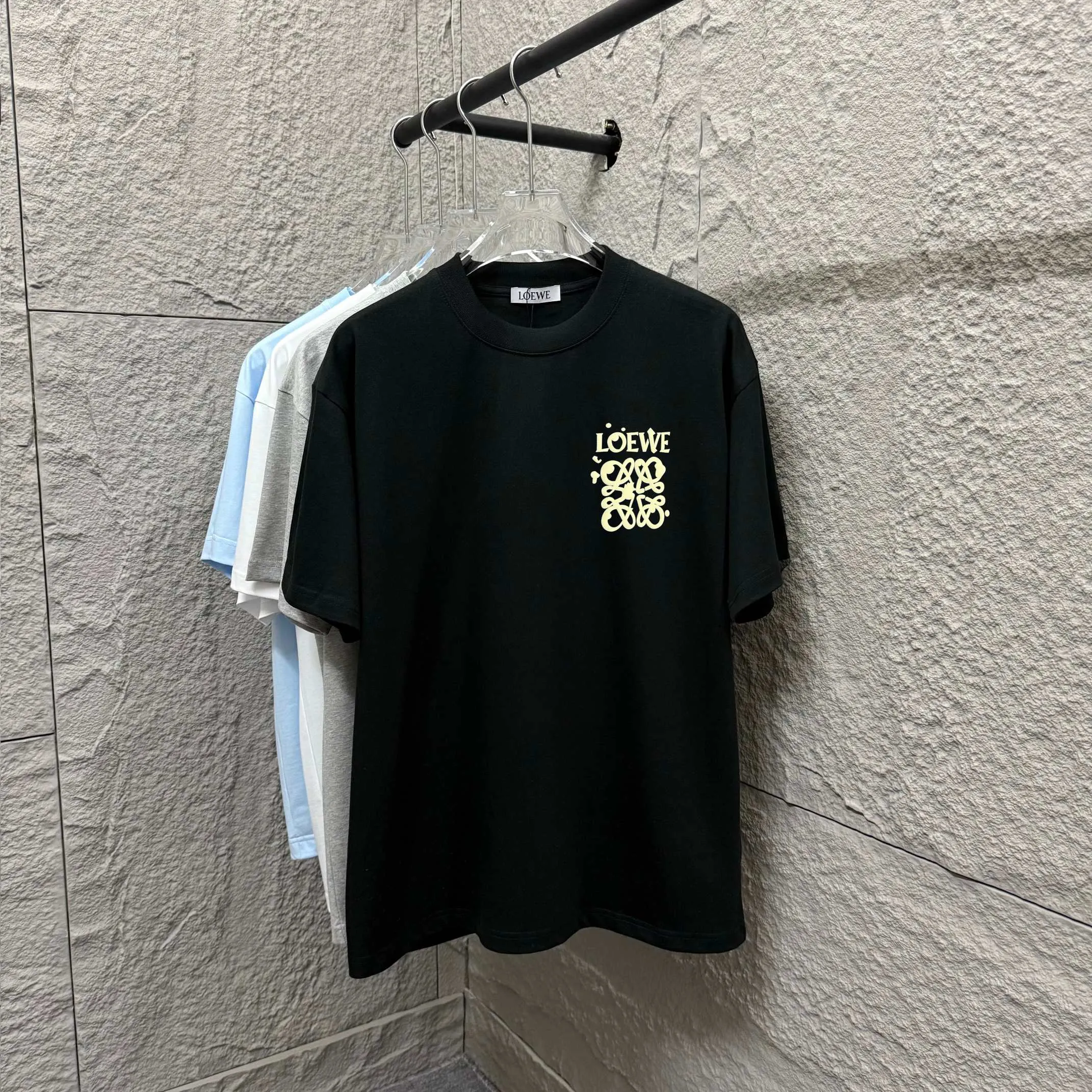 Loewe ロエ 黒 クラシックロゴTシャツ