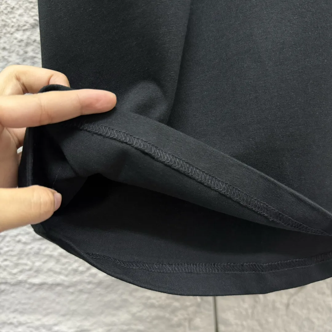 Loewe 2025春夏 黒 短袖Tシャツ - 画像 (9)