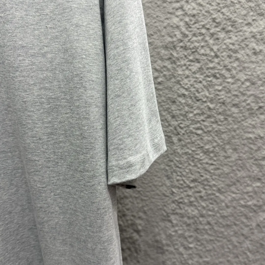 Loewe 2025春夏 黒白花灰 Tシャツ - 画像 (10)