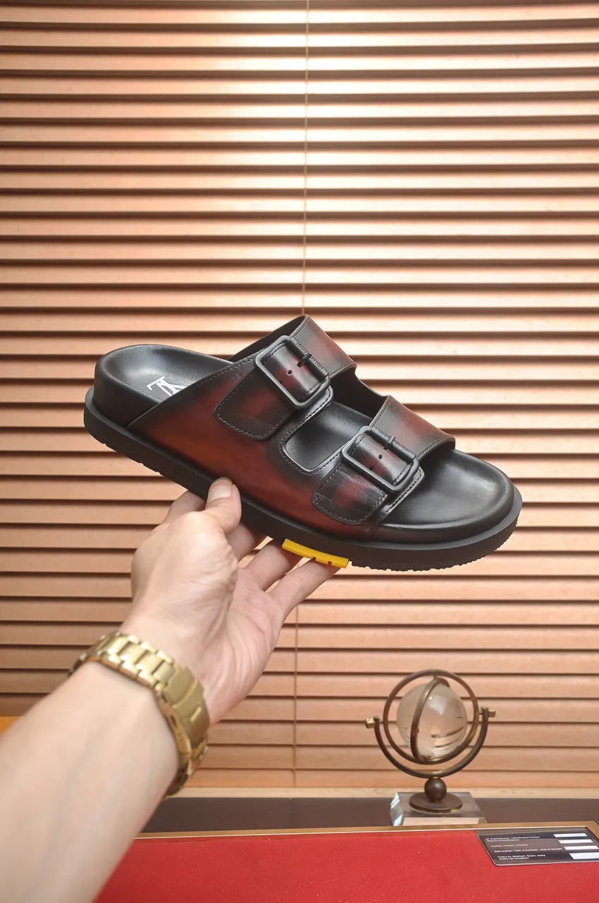 Louis Vuitton ブラックレッドサンダル - 画像 (5)