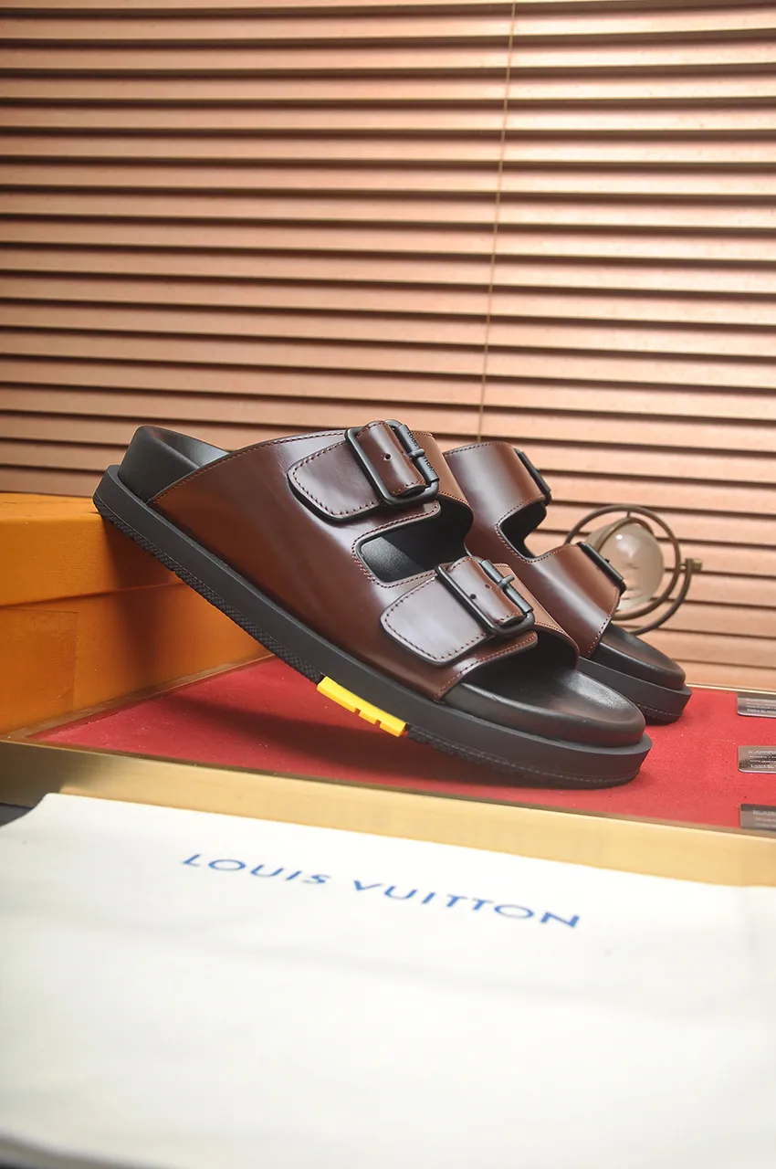 ルイヴィトン ブラウン サンダル スタイル - 画像 (3)
