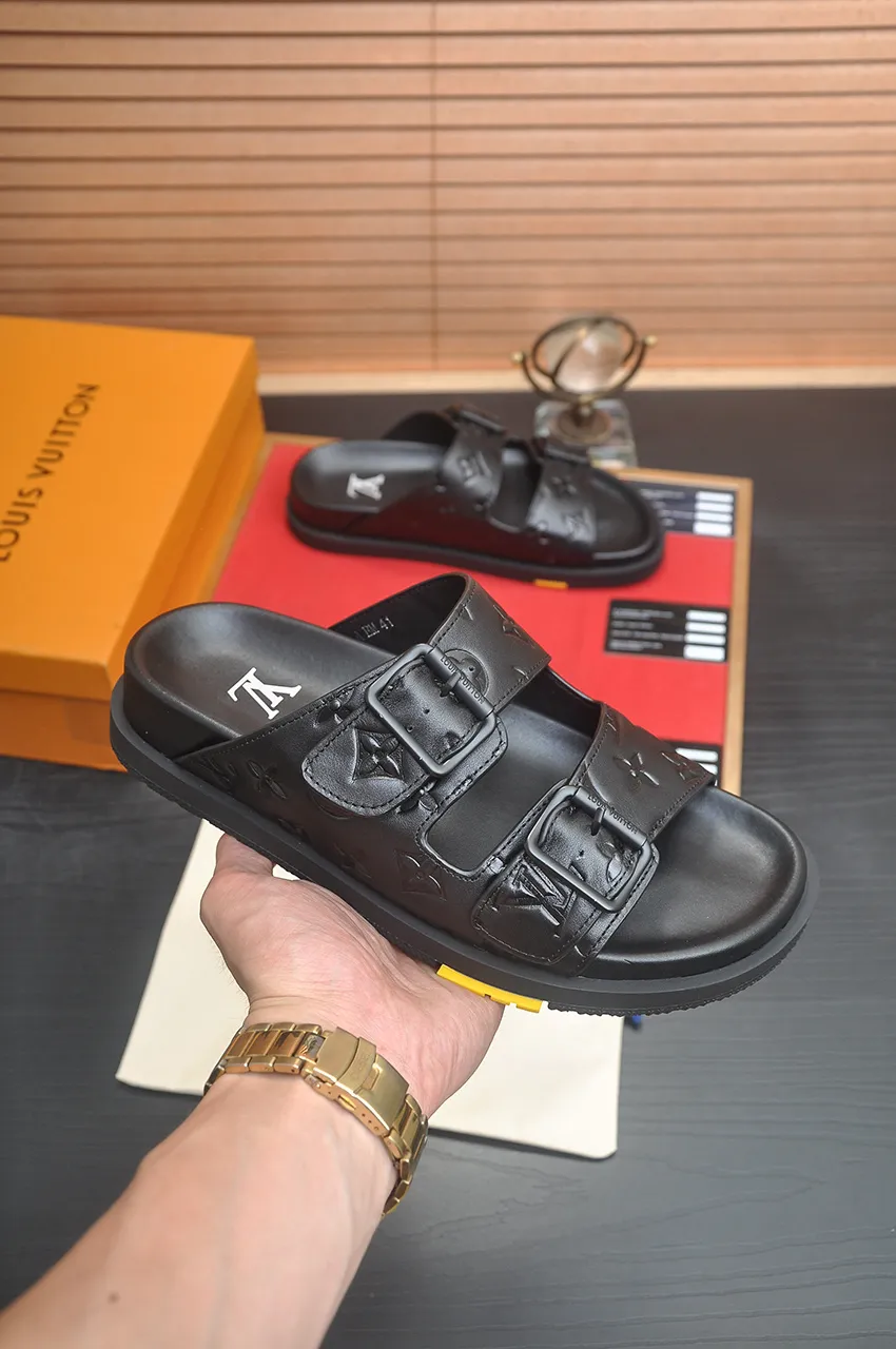 ルイヴィトン ブラック サンダル スタイル - 画像 (6)