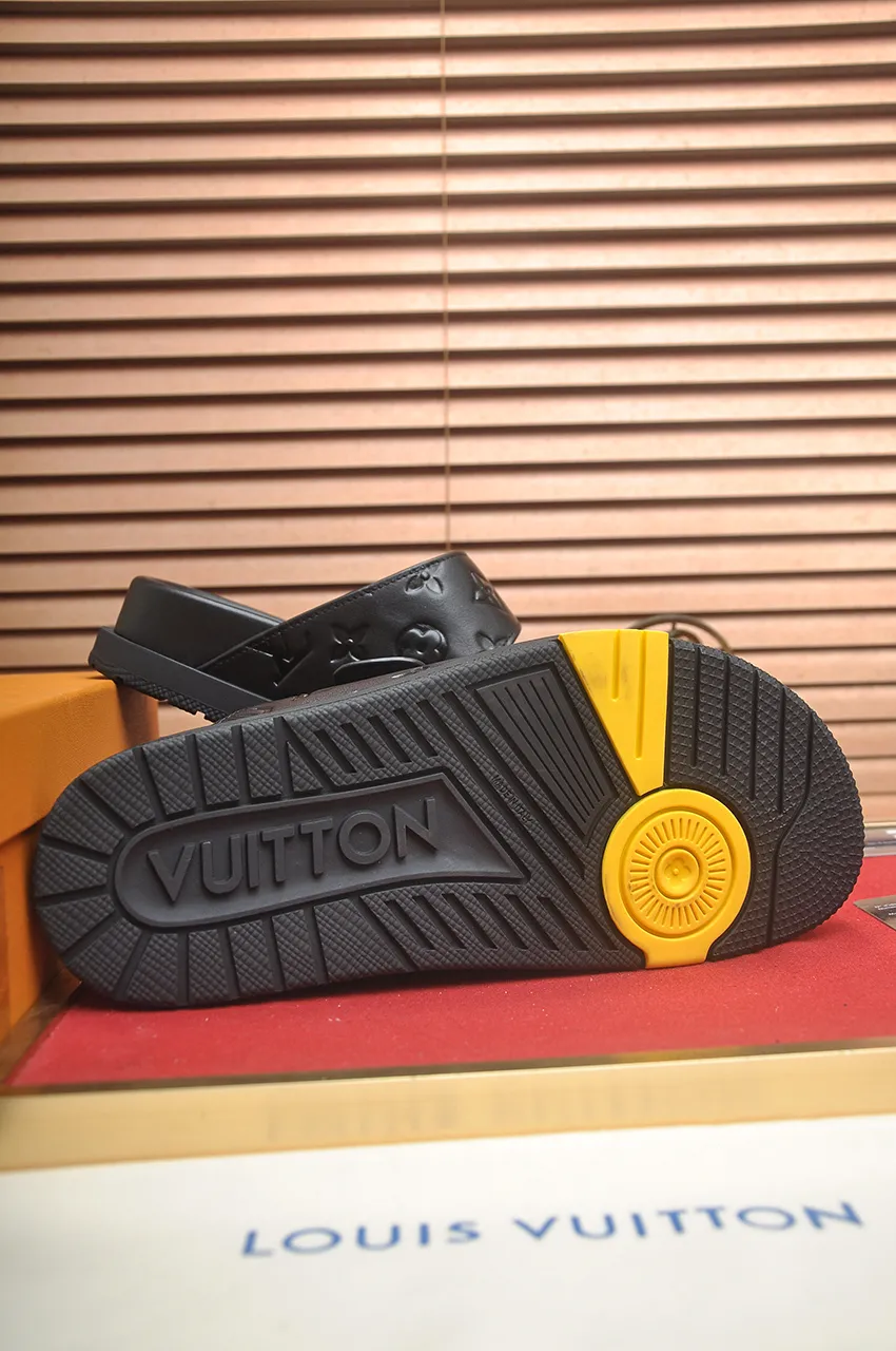 ルイヴィトン ブラック サンダル スタイル - 画像 (9)