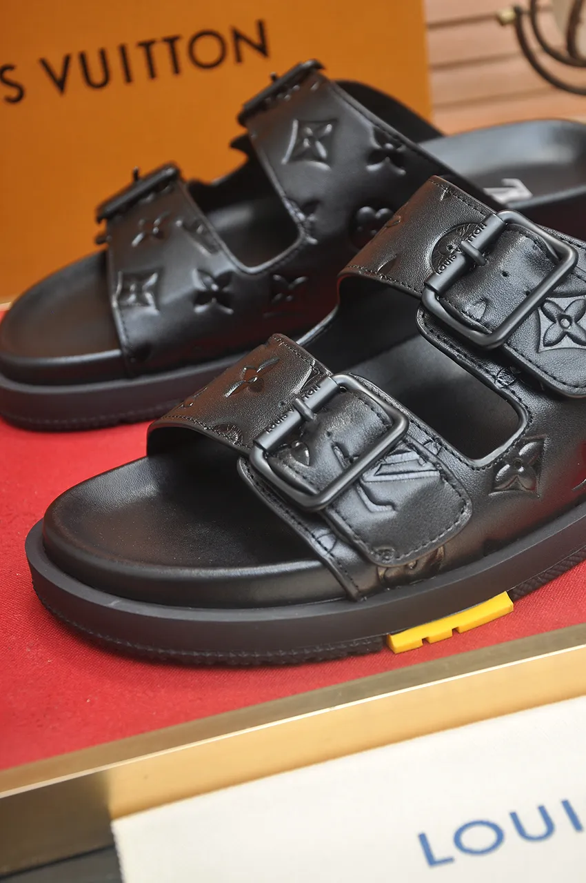 ルイヴィトン ブラック サンダル スタイル - 画像 (10)