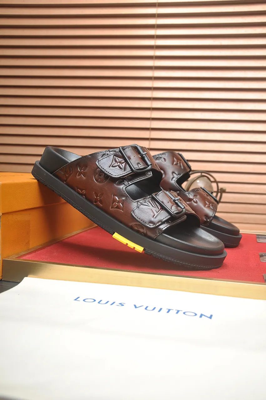Louis Vuitton ブラウン サンダル スタイル - 画像 (3)