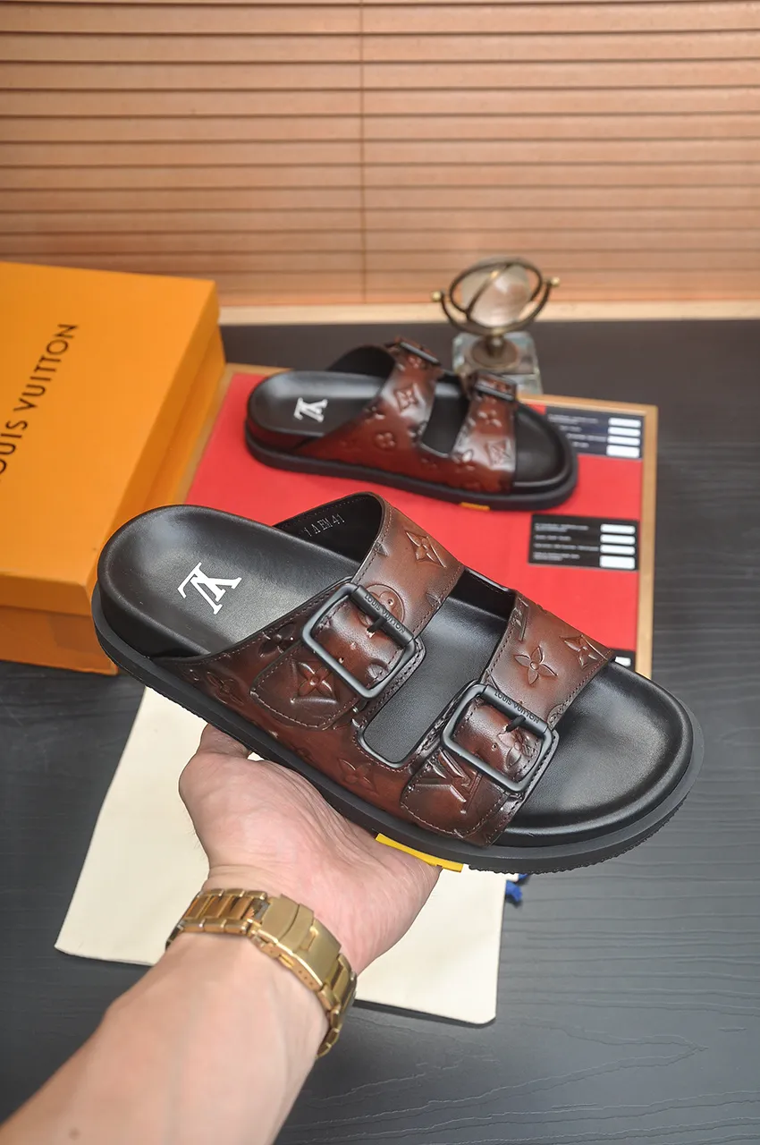 Louis Vuitton ブラウン サンダル スタイル - 画像 (5)