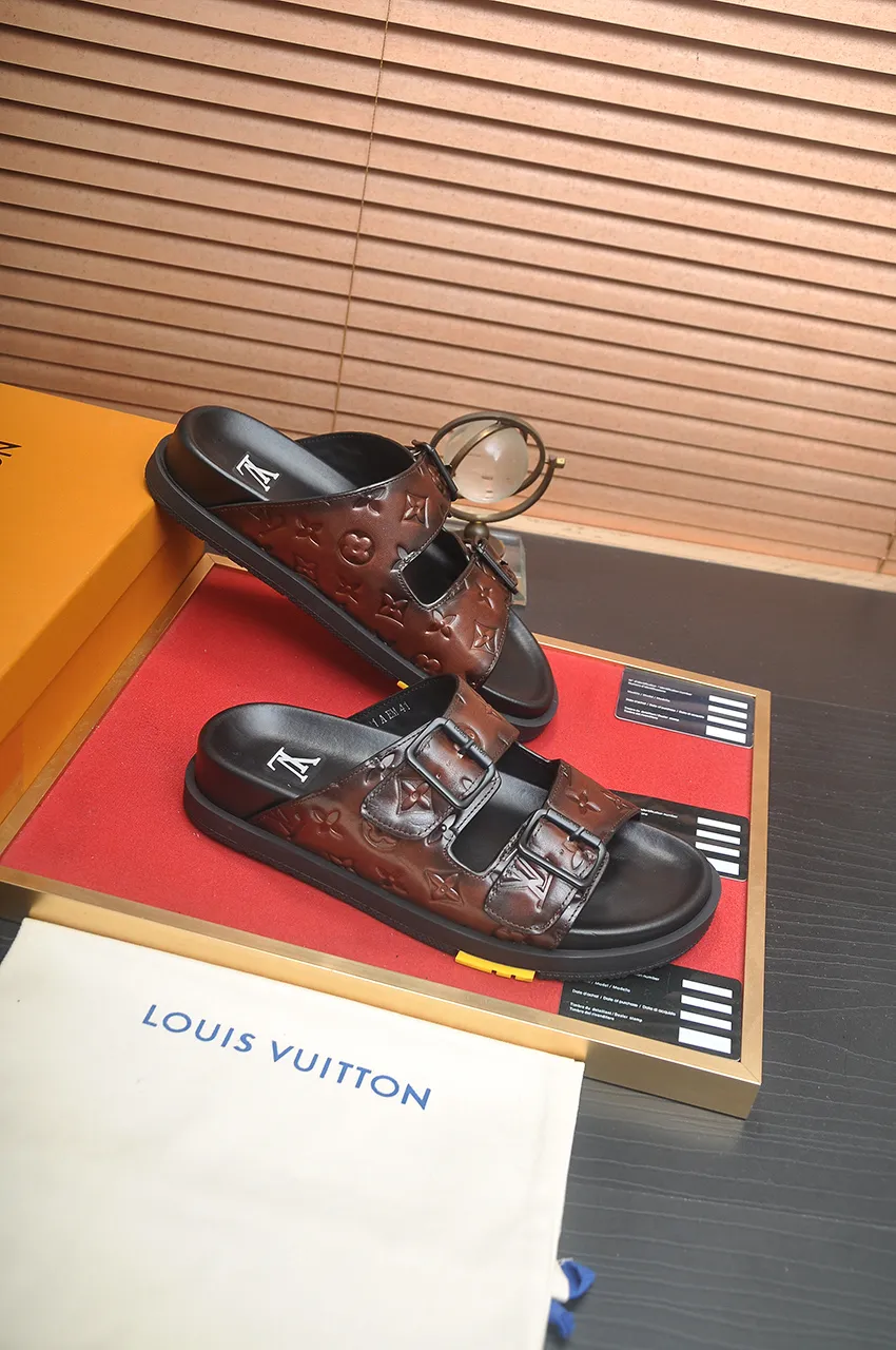 Louis Vuitton ブラウン サンダル スタイル - 画像 (6)