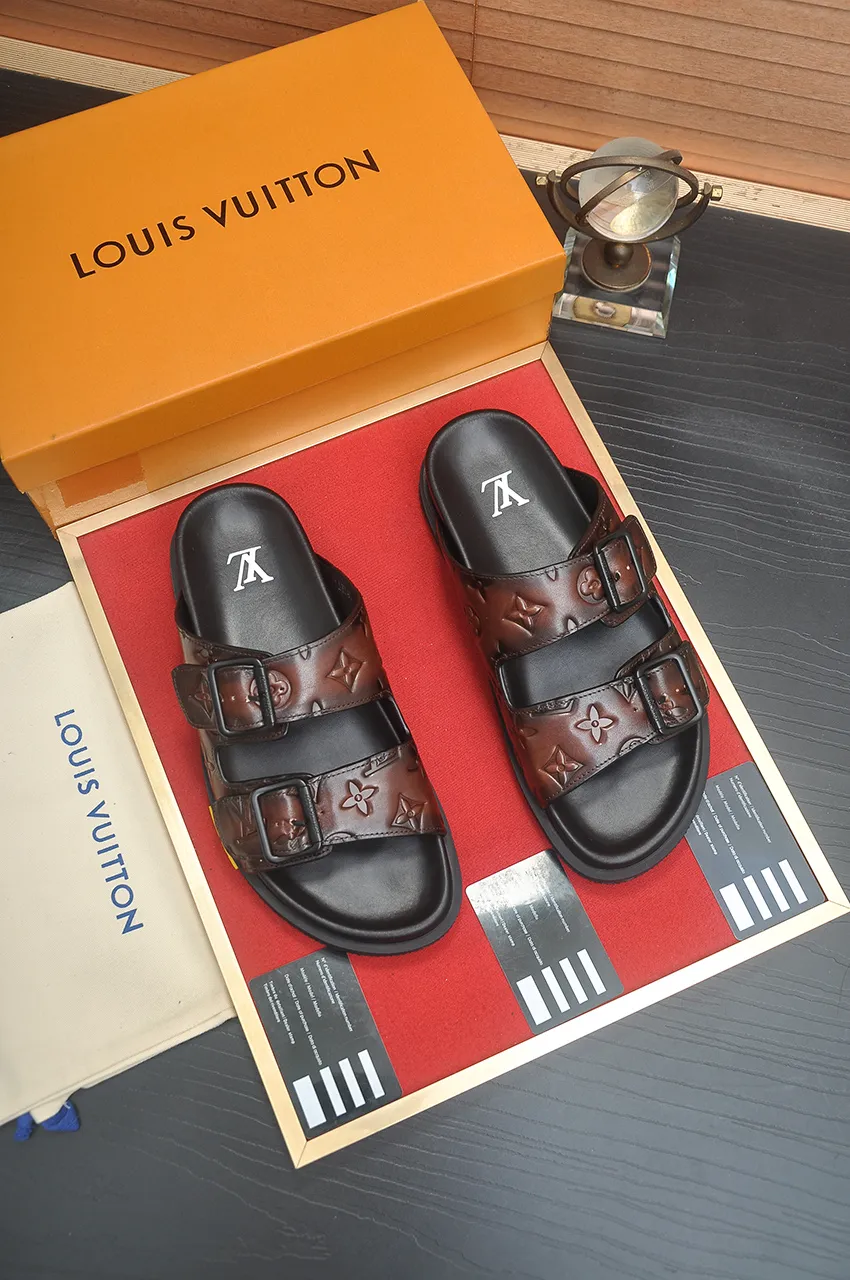 Louis Vuitton ブラウン サンダル スタイル - 画像 (10)