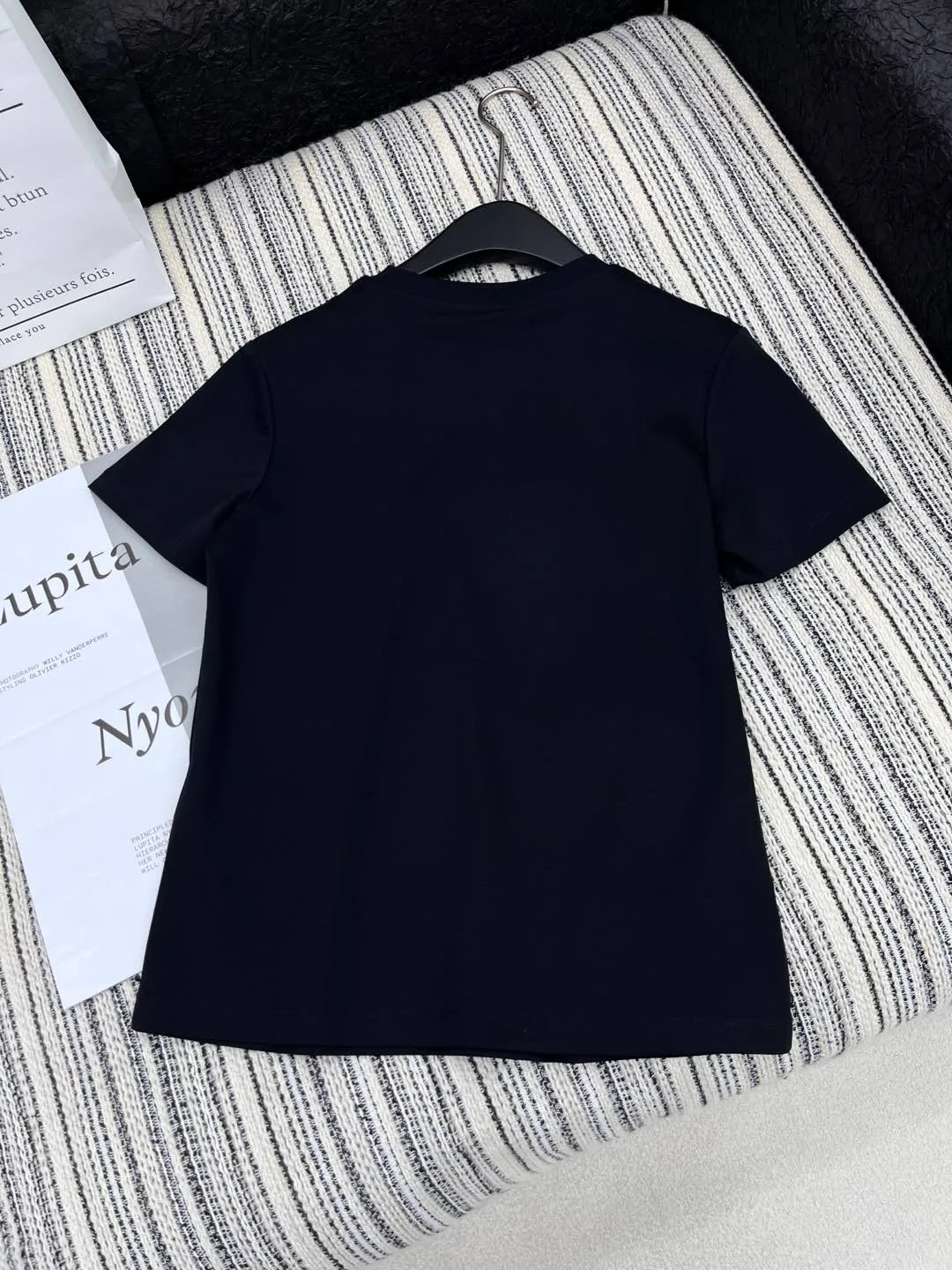 Gucci新作黒半袖Tシャツアルファベット - 画像 (7)