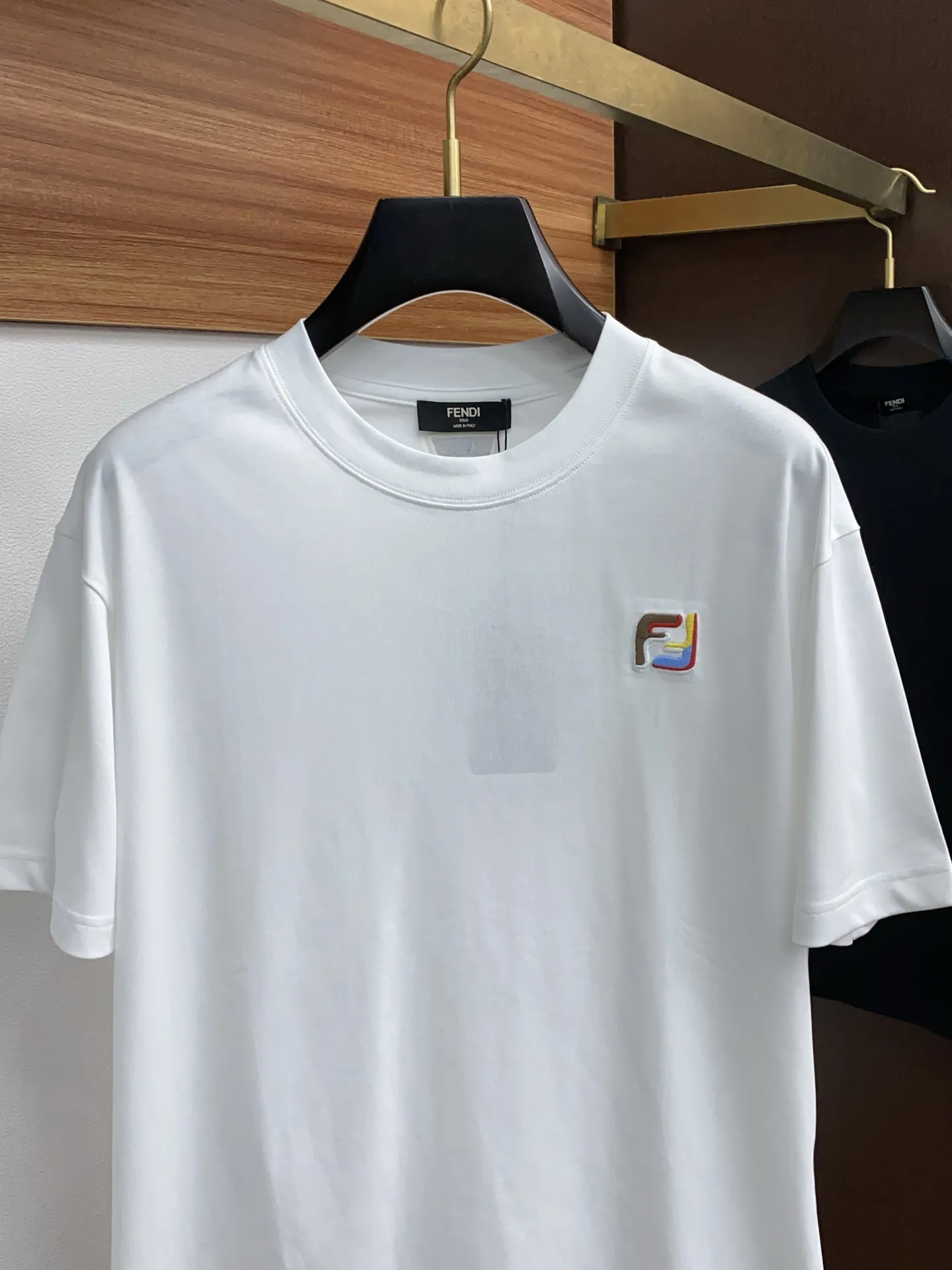 フェンディ新作白半袖TシャツM-3xL - 画像 (3)