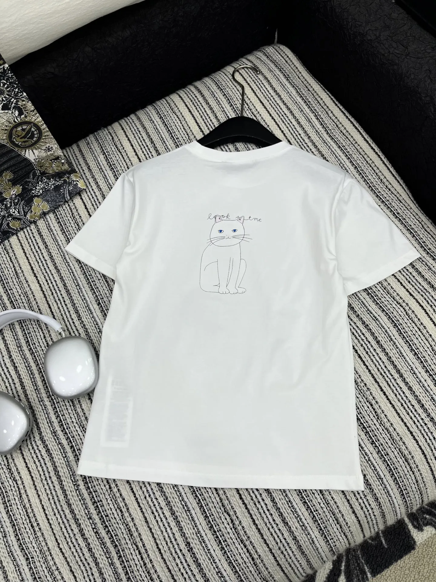 Gucci新作白プリント半袖Tシャツ - 画像 (7)