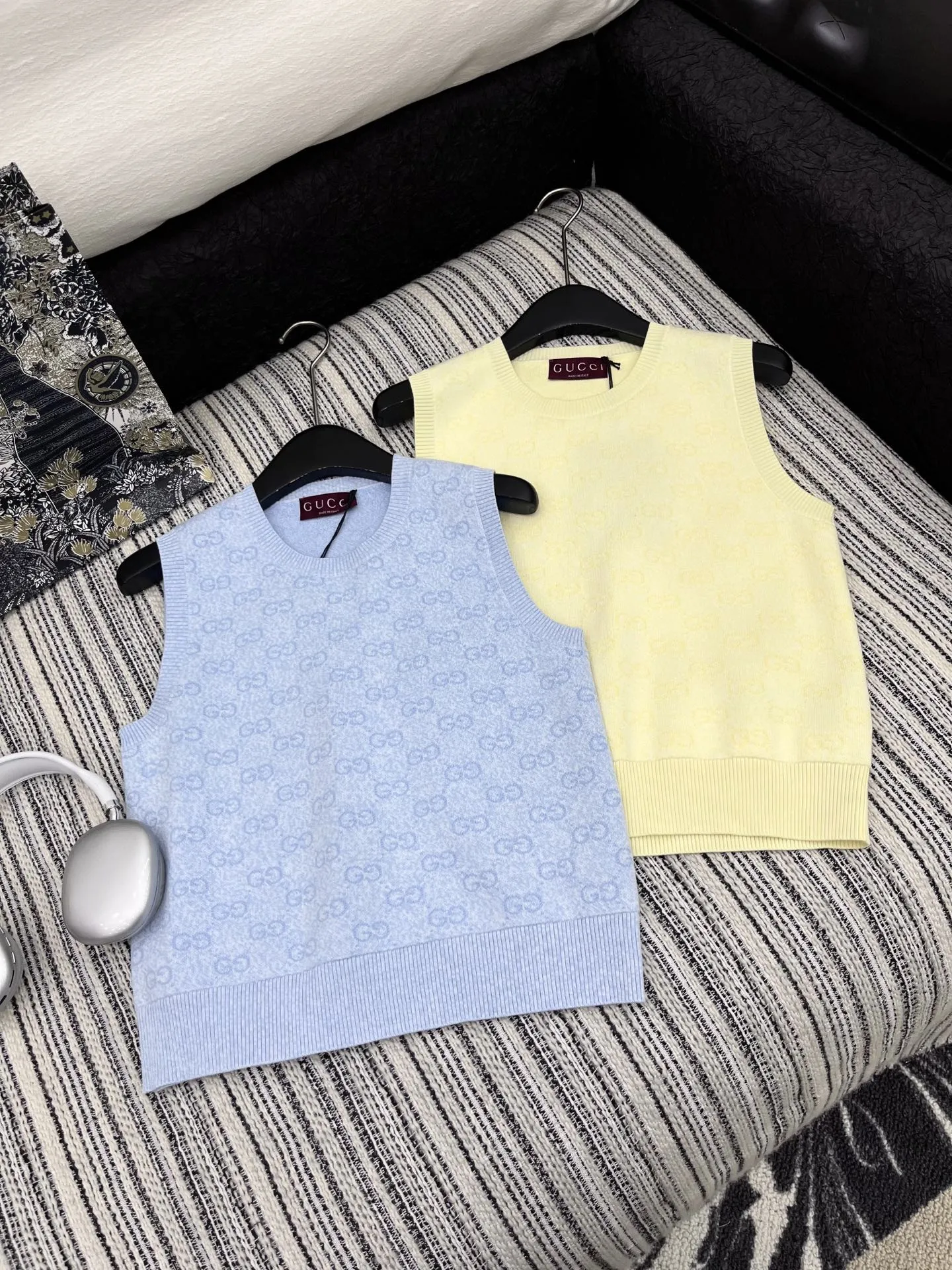 Gucci新作ブルーニットベスト - 画像 (4)