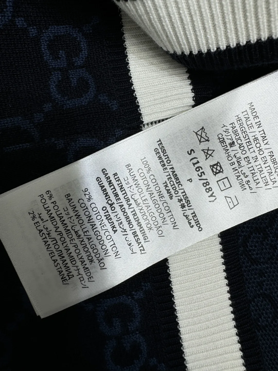 Gucci新作黒ニット半袖トップス - 画像 (10)