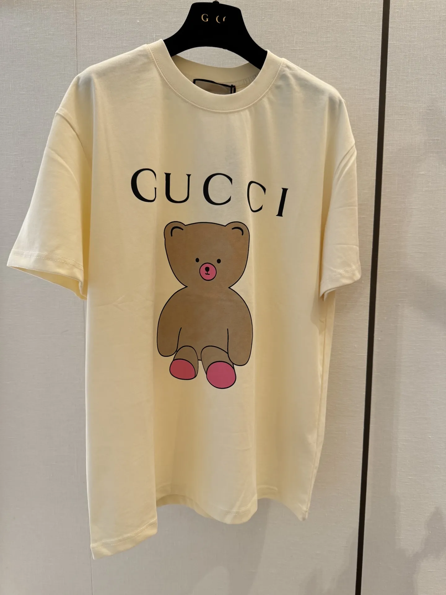Gucci新作小熊半袖Tシャツ白 - 画像 (3)