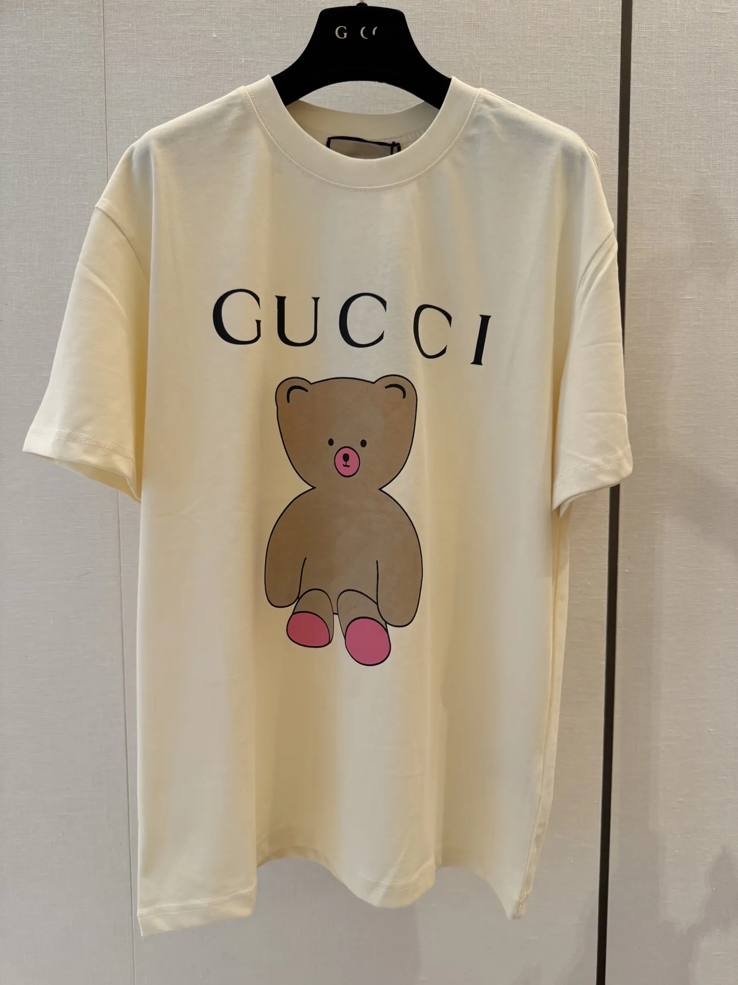 Gucci新作小熊半袖Tシャツ白 - 画像 (4)