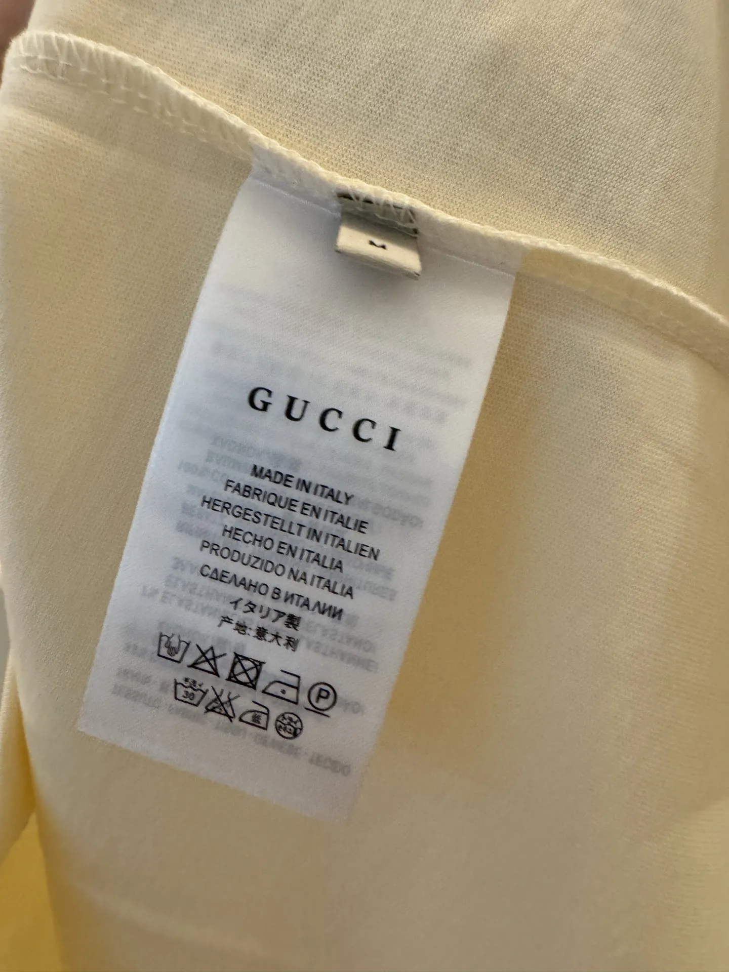 Gucci新作小熊半袖Tシャツ白 - 画像 (7)