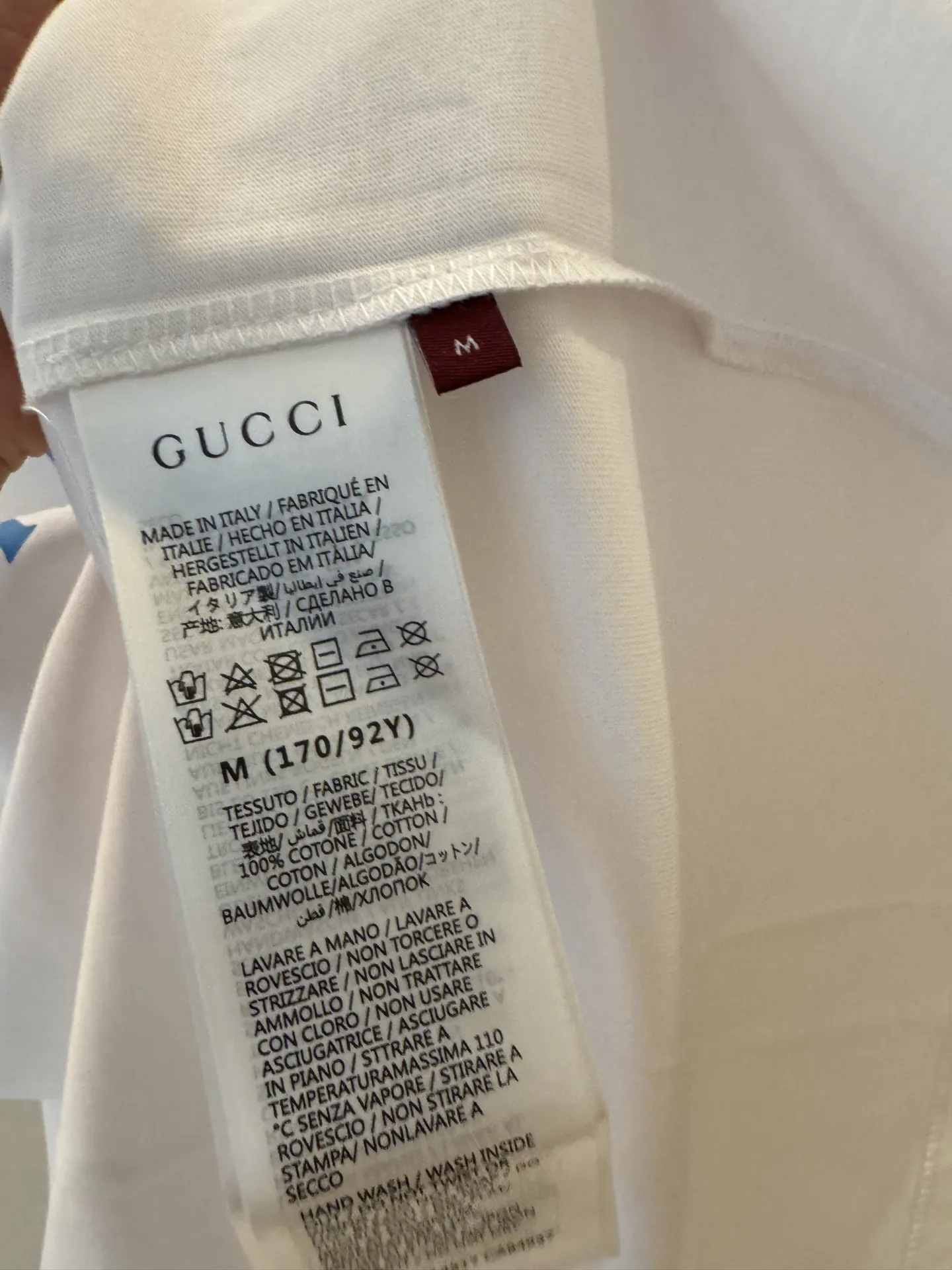 Gucci新作白プリント半袖Tシャツ - 画像 (10)