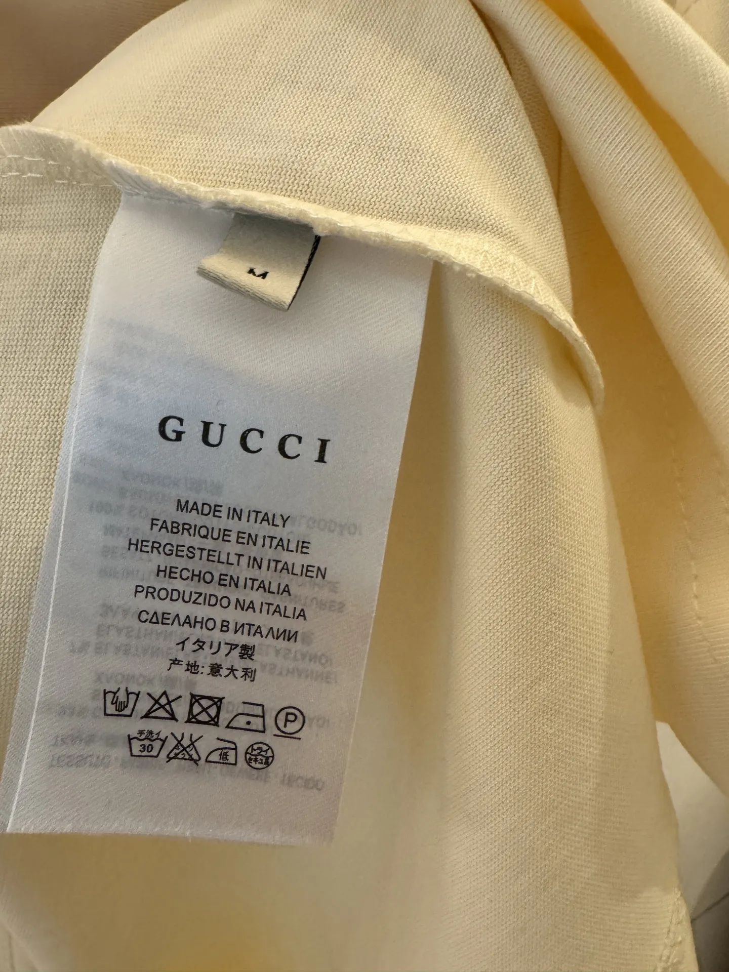 Gucci新作バスカートゥーン半袖Tシャツ白 - 画像 (9)