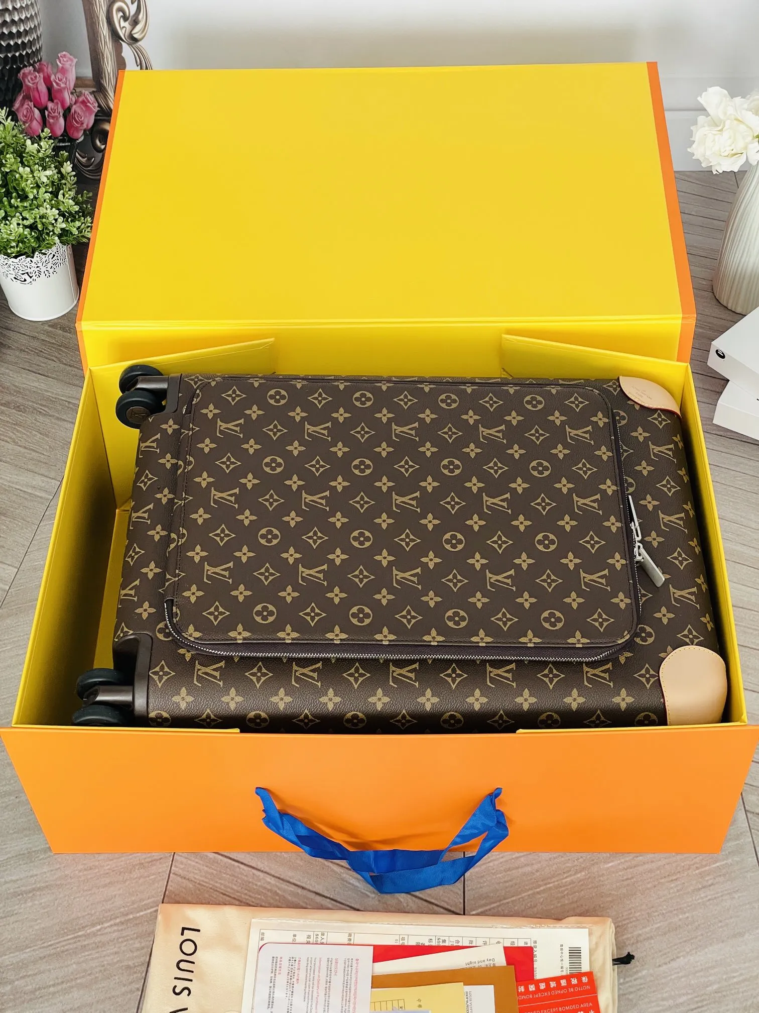 LOUIS VUITTON Horizon クラシックブラウン キャリーケース - 画像 (10)