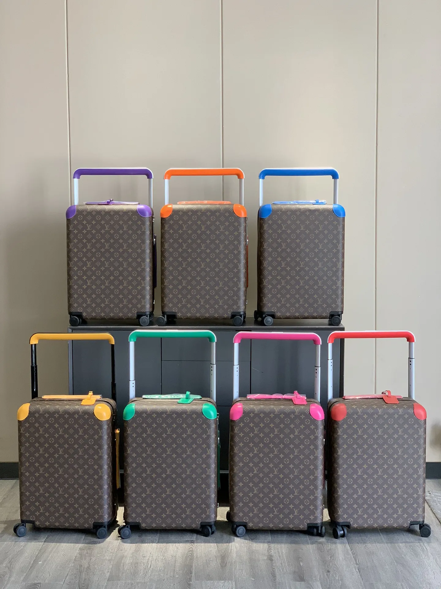 LOUIS VUITTON 緑色 四輪キャリーケース - 画像 (6)