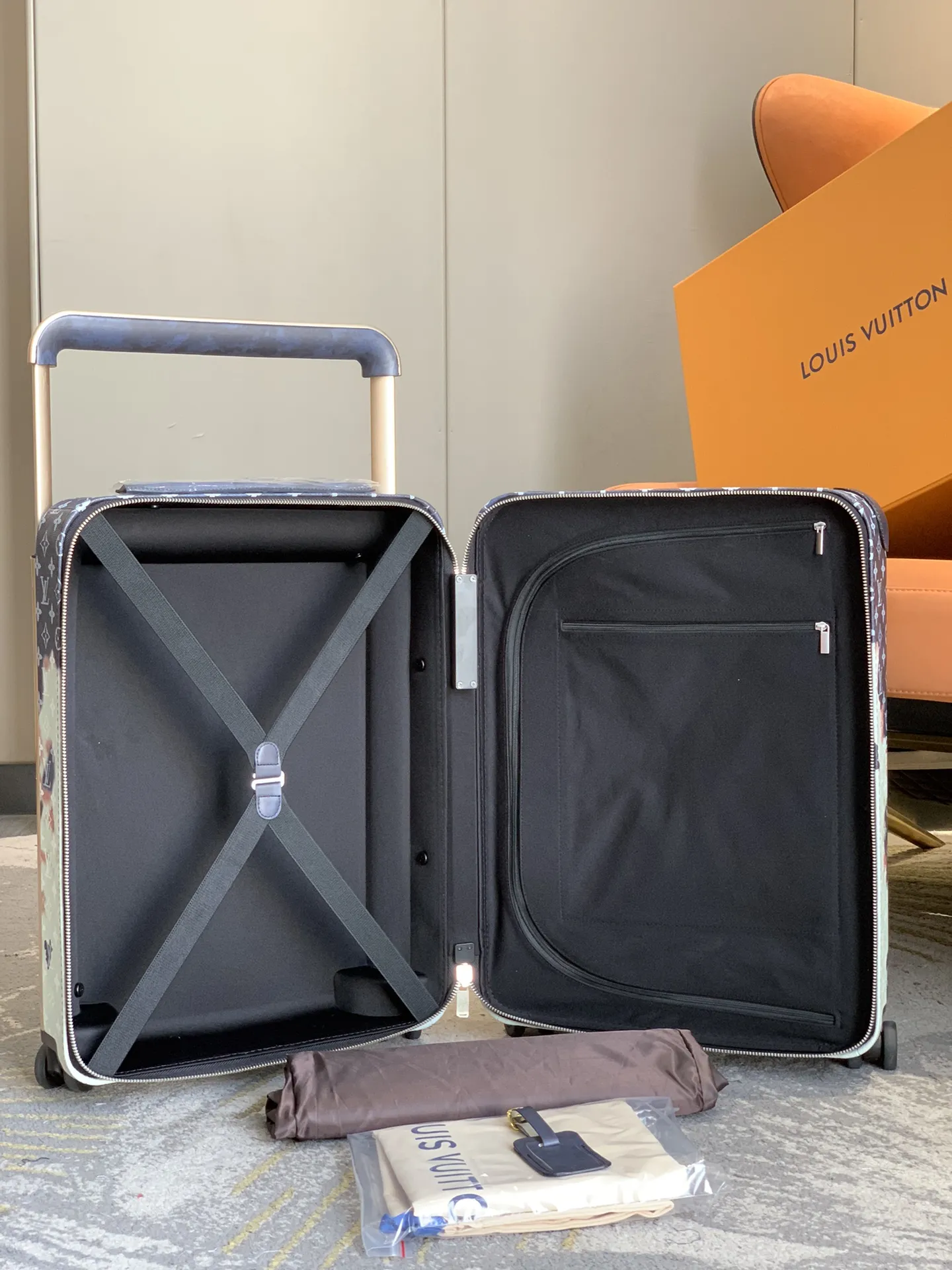 HORIZON ブルー 四輪ラ杆箱 55cm - 画像 (9)