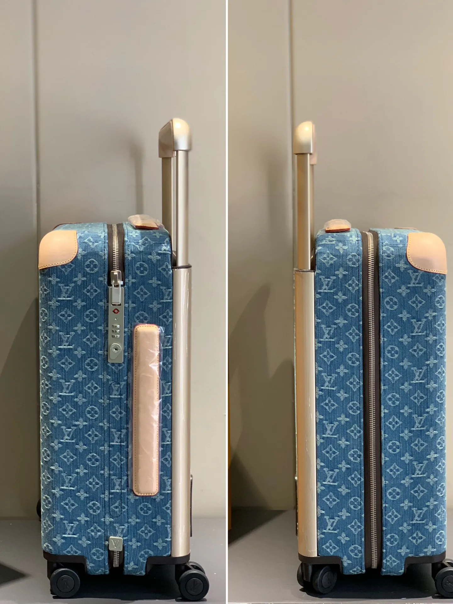 HORIZON ブルー 四輪ラ杆スーツケース - 画像 (6)