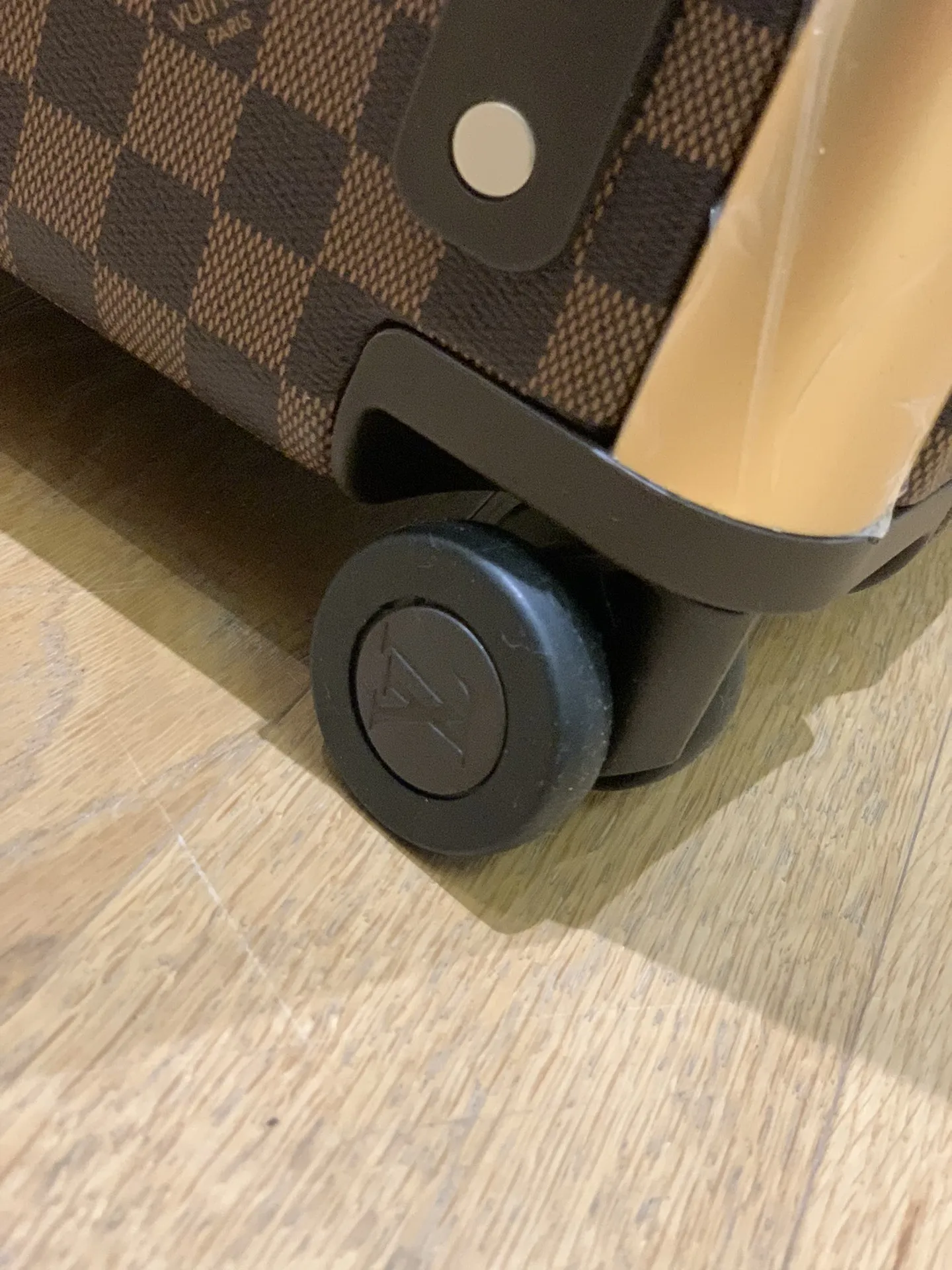LOUIS VUITTON HORIZON 55cm ダークブラウン チェック柄 - 画像 (6)