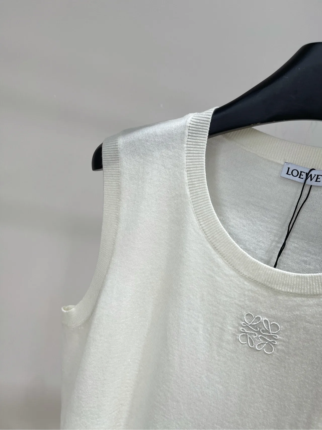 loewe新作黒白ニットベスト - 画像 (4)