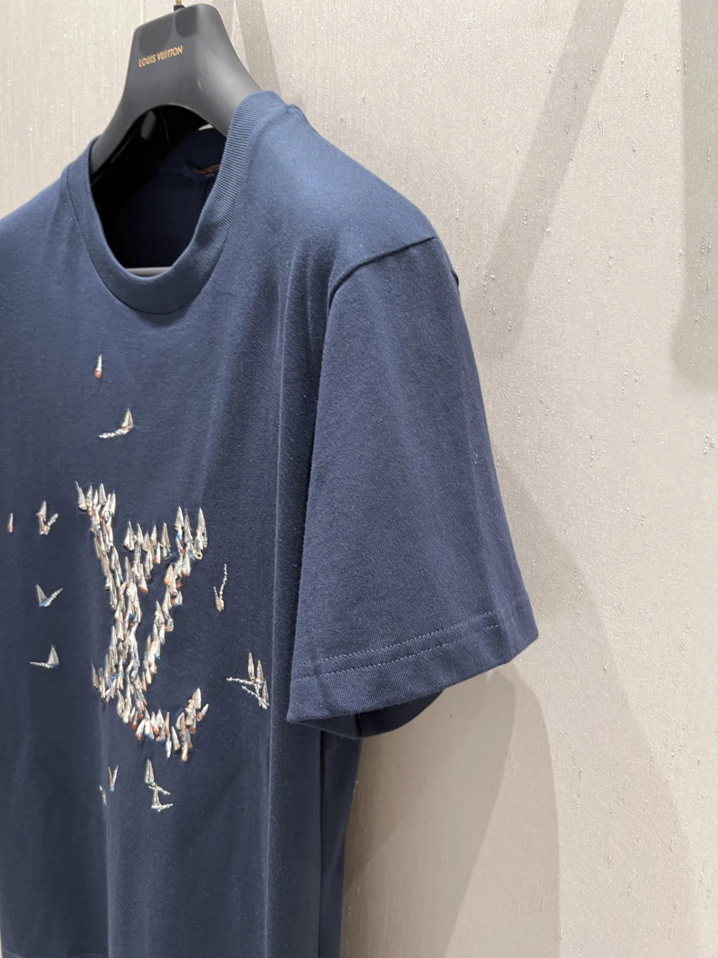 Louis Vuitton新作ネイビーブルー半袖Tシャツ - 画像 (8)