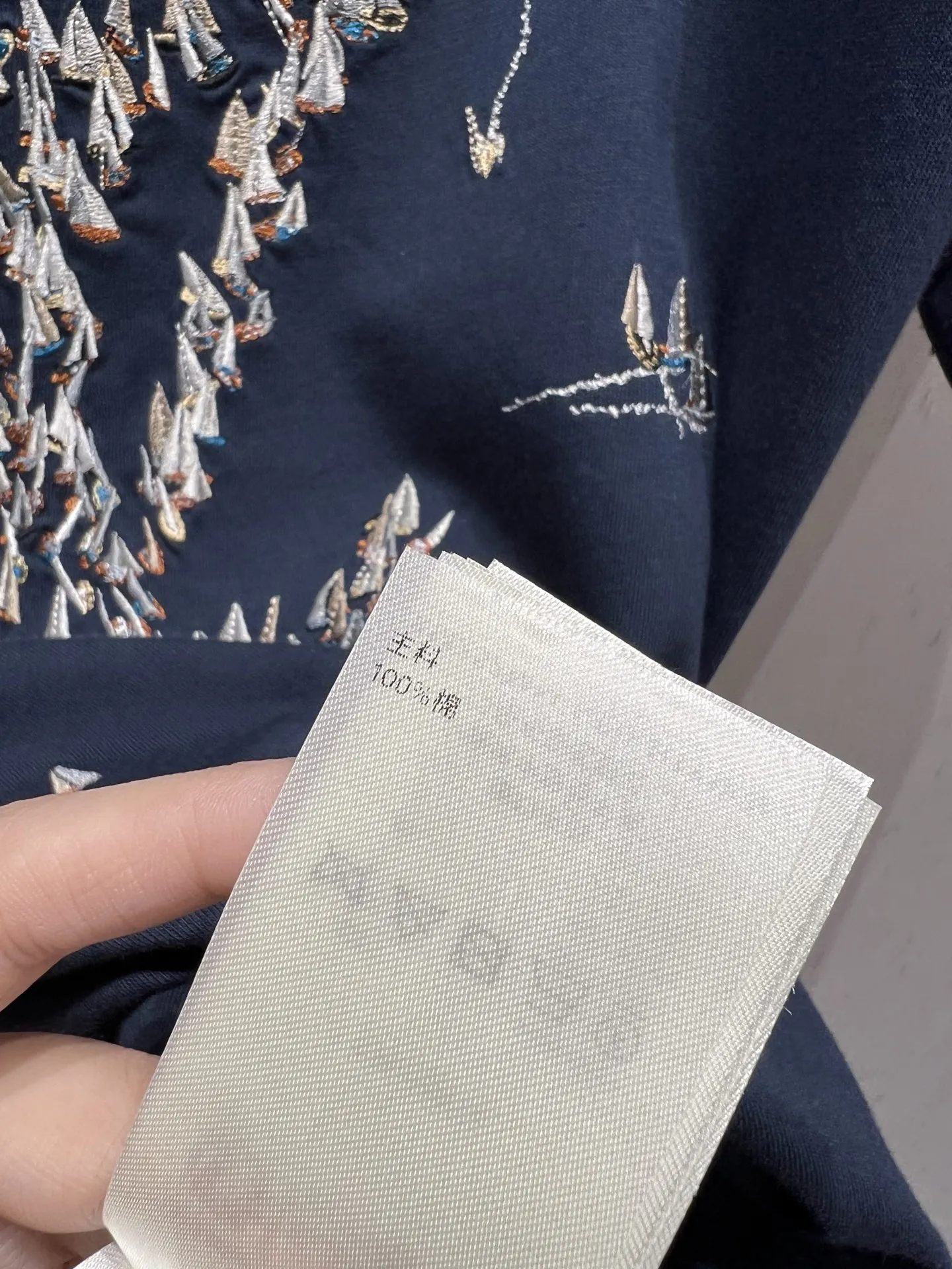 Louis Vuitton新作ネイビーブルー半袖Tシャツ - 画像 (10)