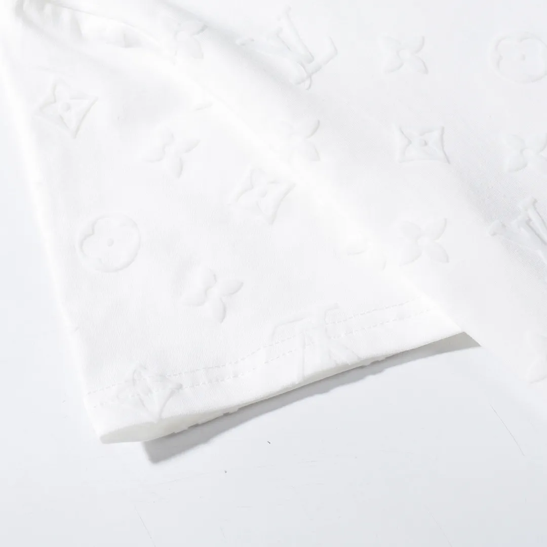 Louis Vuitton黒白半袖Tシャツ新作 - 画像 (8)