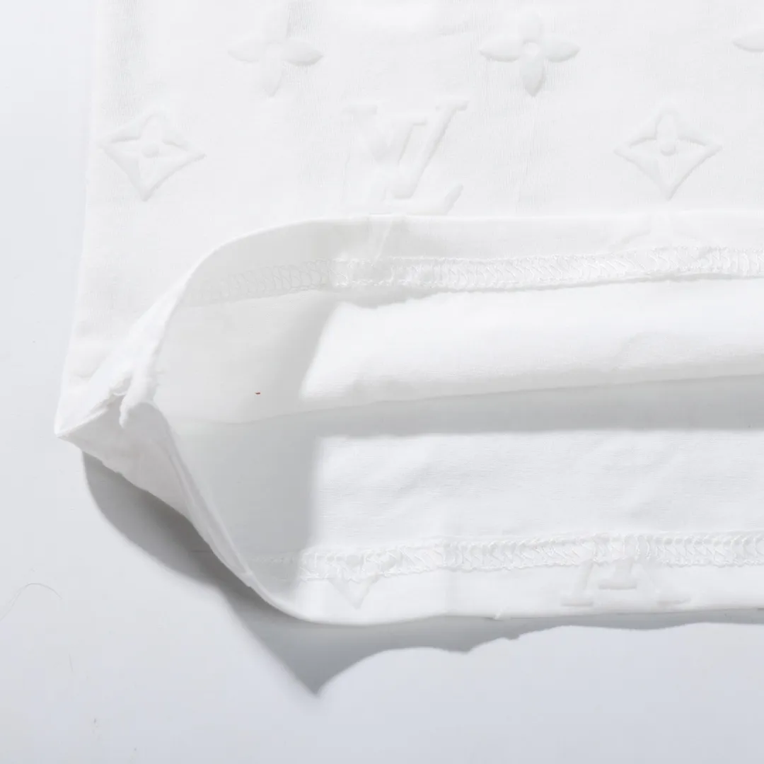 Louis Vuitton黒白半袖Tシャツ新作 - 画像 (9)