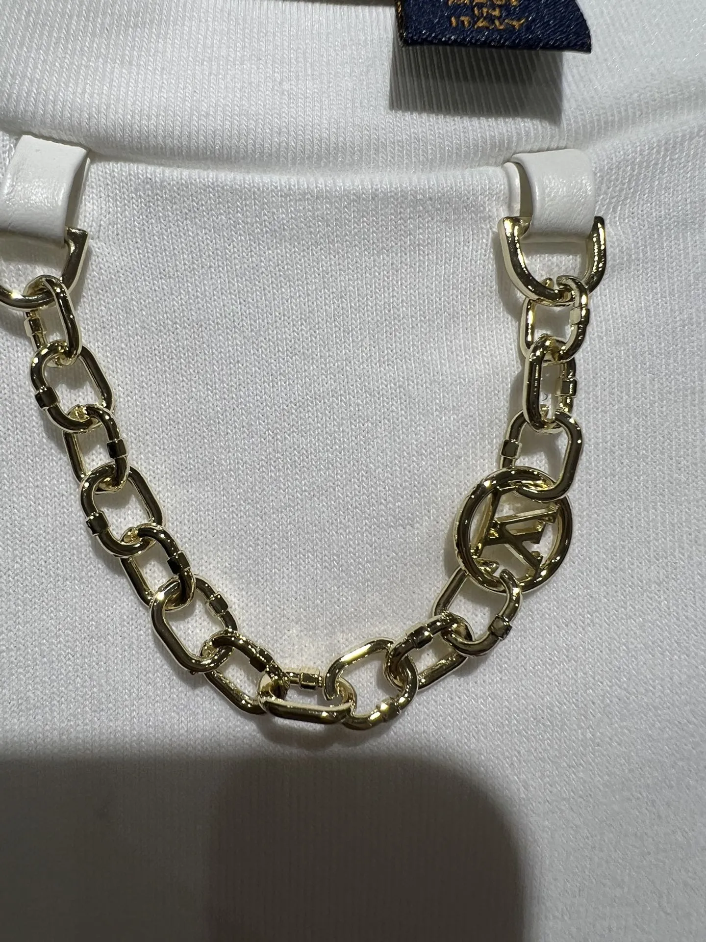 Louis Vuitton 白刺繍半袖Tシャツ新作 - 画像 (5)