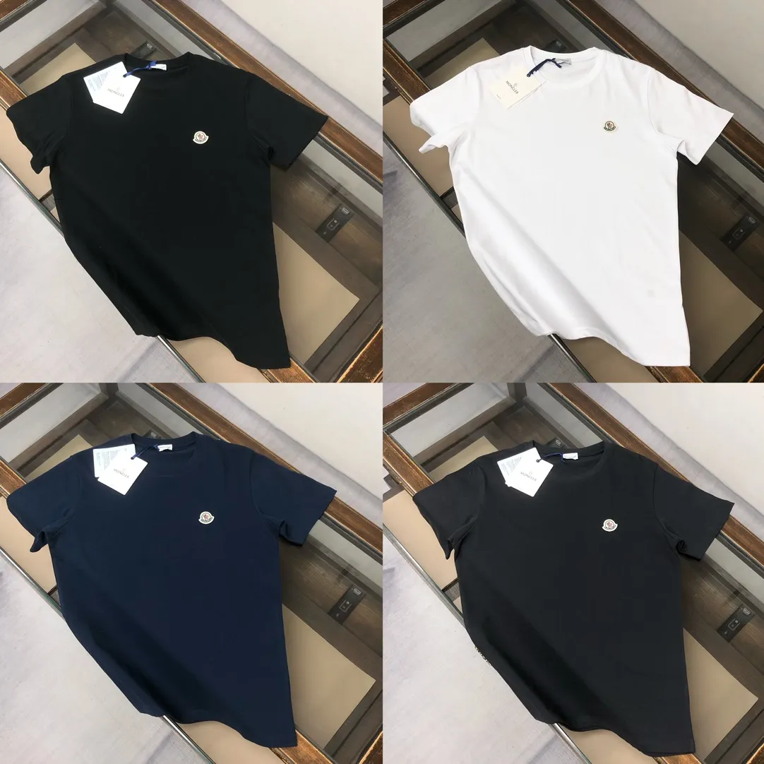 MONCLER 蒙口 新作 白 半袖Tシャツ - 画像 (3)