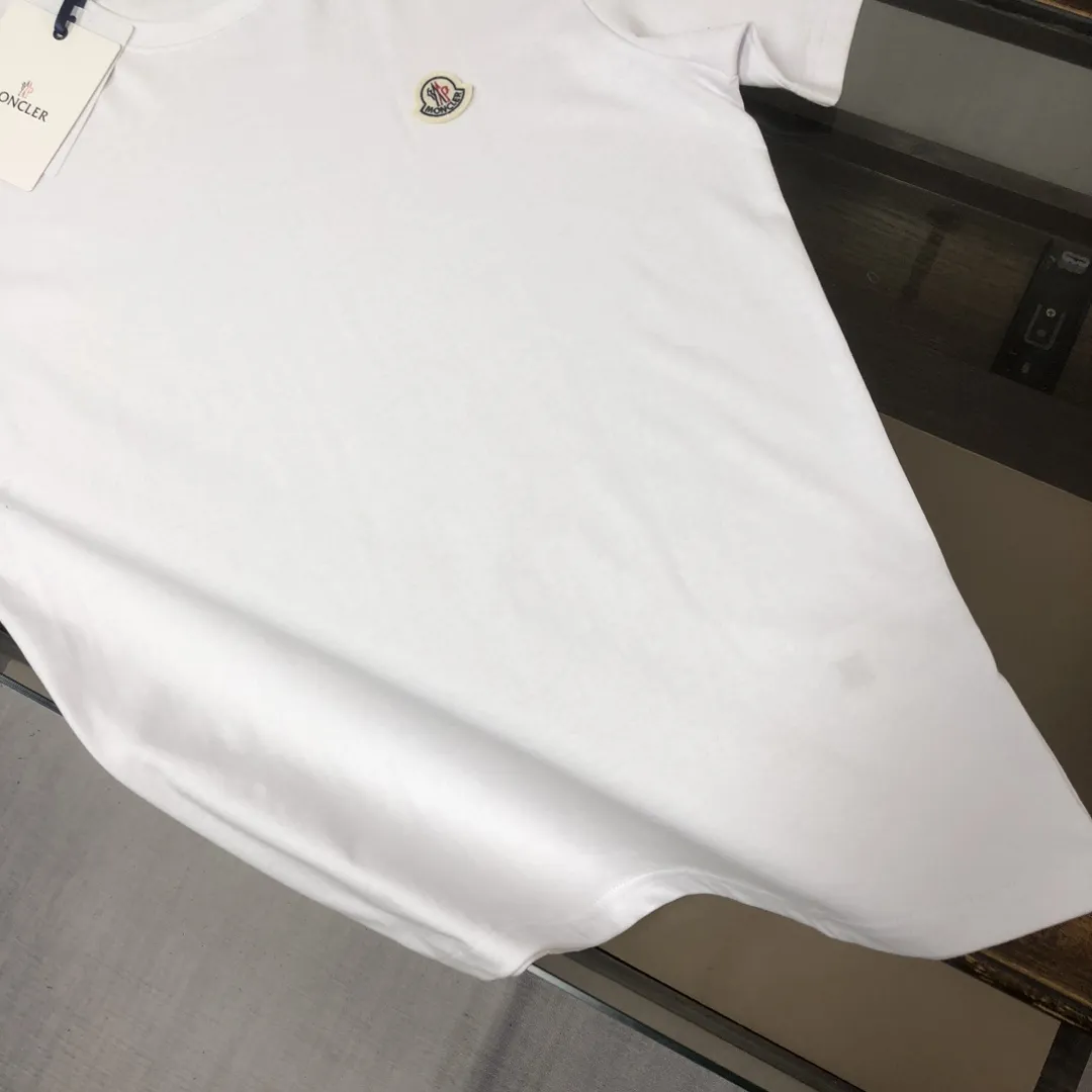 MONCLER 蒙口 新作 白 半袖Tシャツ - 画像 (8)