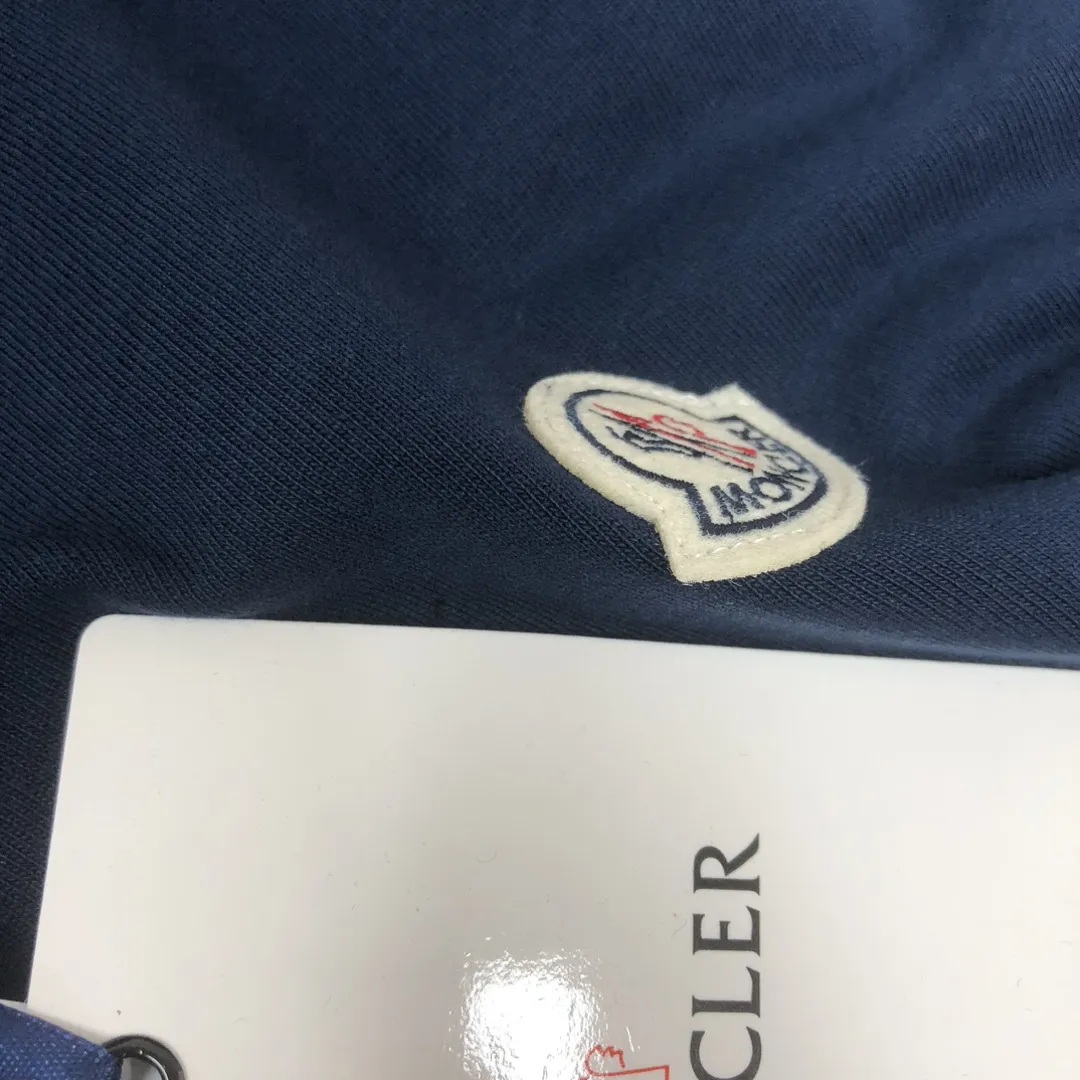 MONCLER新作黒半袖Tシャツ - 画像 (7)