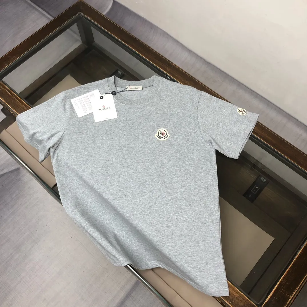 MONCLER新作黒カップル半袖Tシャツ