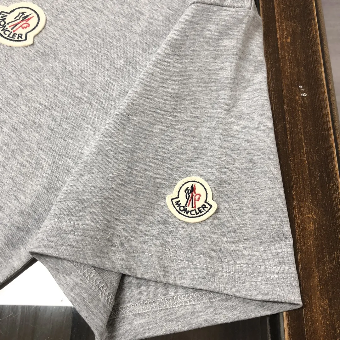 MONCLER新作黒カップル半袖Tシャツ - 画像 (7)