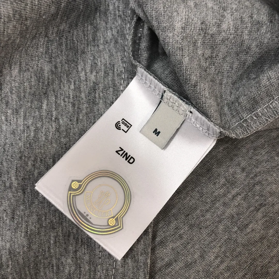 MONCLER新作黒カップル半袖Tシャツ - 画像 (9)