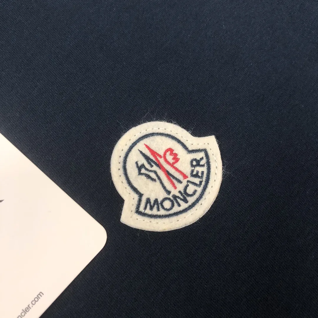 MONCLER新作黒カップル半袖Tシャツ - 画像 (6)