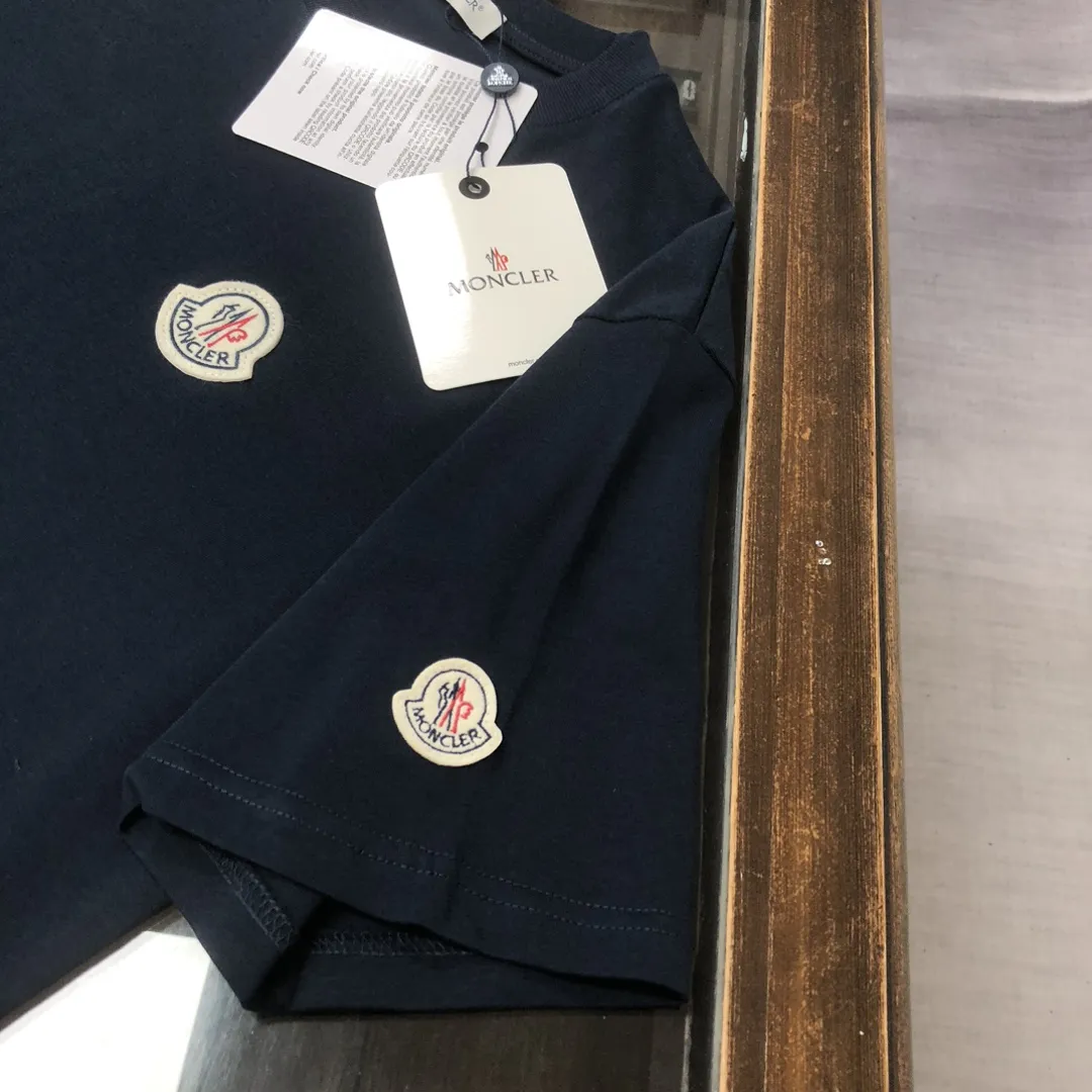 MONCLER新作黒カップル半袖Tシャツ - 画像 (7)