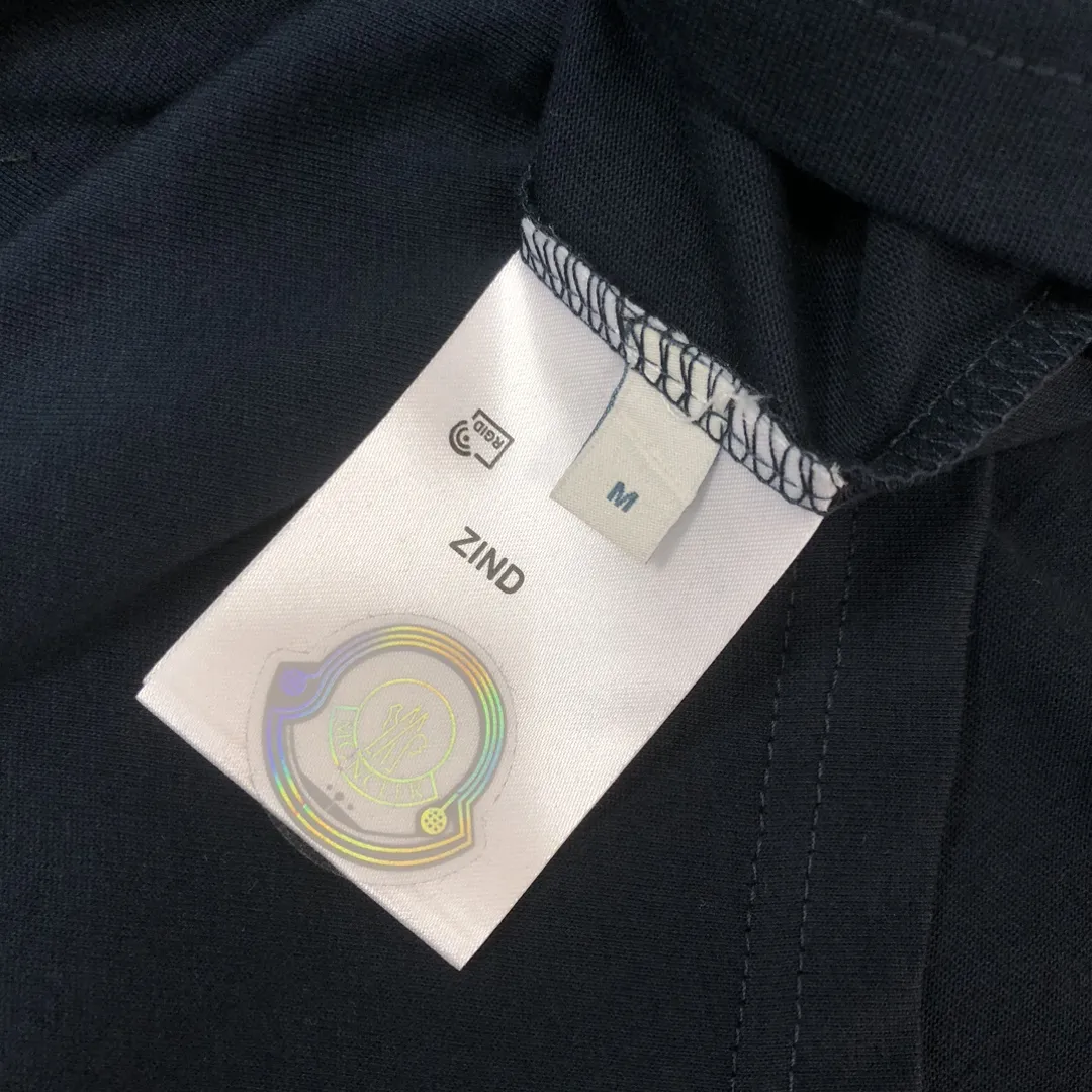 MONCLER新作黒カップル半袖Tシャツ - 画像 (9)